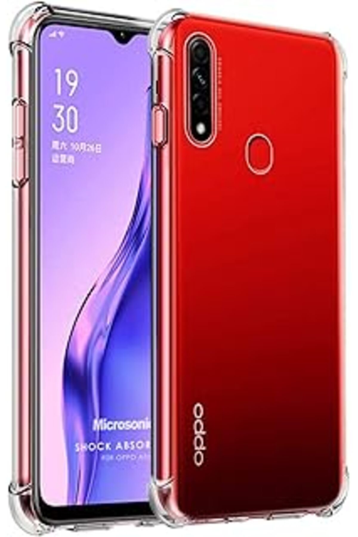 ALKAP Shock Absorbing Kılıf Oppo A31 Şeffaf