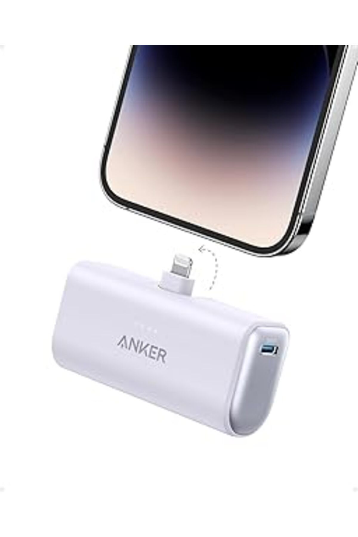 NZM TİCARET 621 Powerbank Lightning Contor 12W - Beyaz