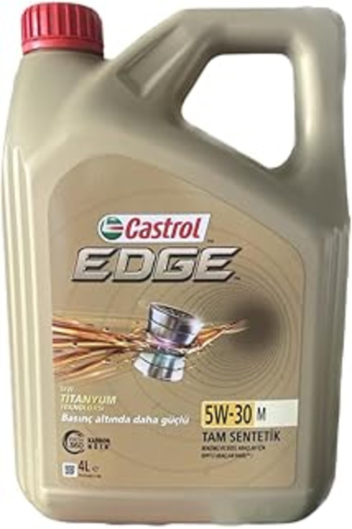 NZM TİCARET Castrol Edge 5W/30 M 4 Lt Tam Sentetik Partiküllü Motor Yağı