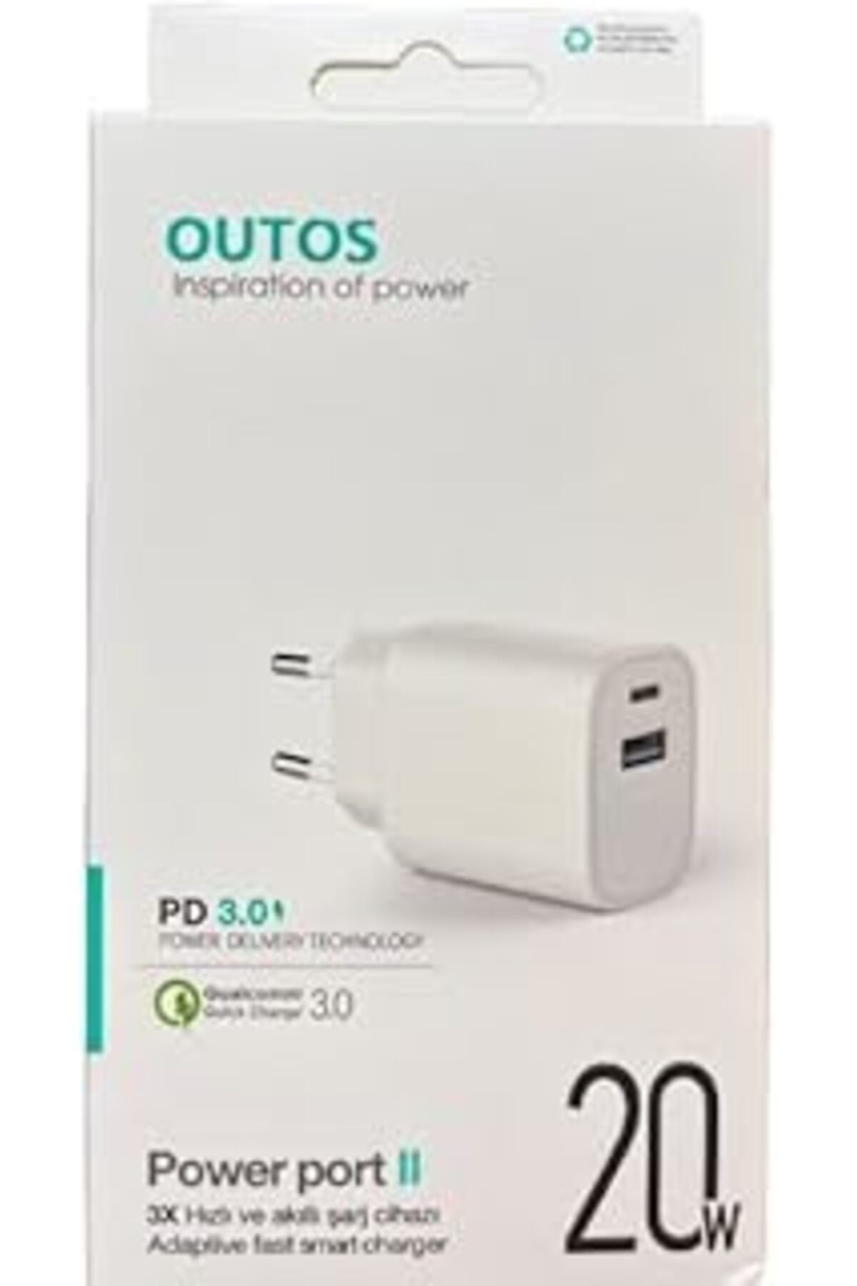 ShopZum Moddestore 20W Pd Usb-Type-C Qc3.0 Pd3.0 Pd Şarj Cihazı, Outos