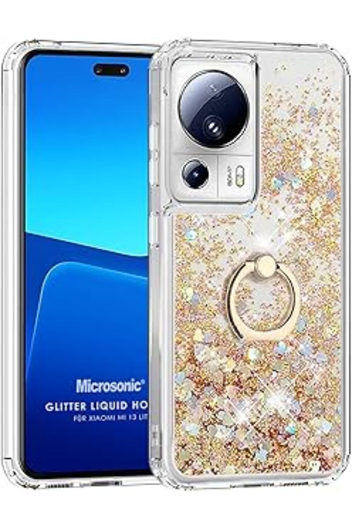 feifei Mi Mi 13 Lite Için Kılıf Glitter Liquid [Mi 13 Lite Ile Uyumlu Kılıf - G