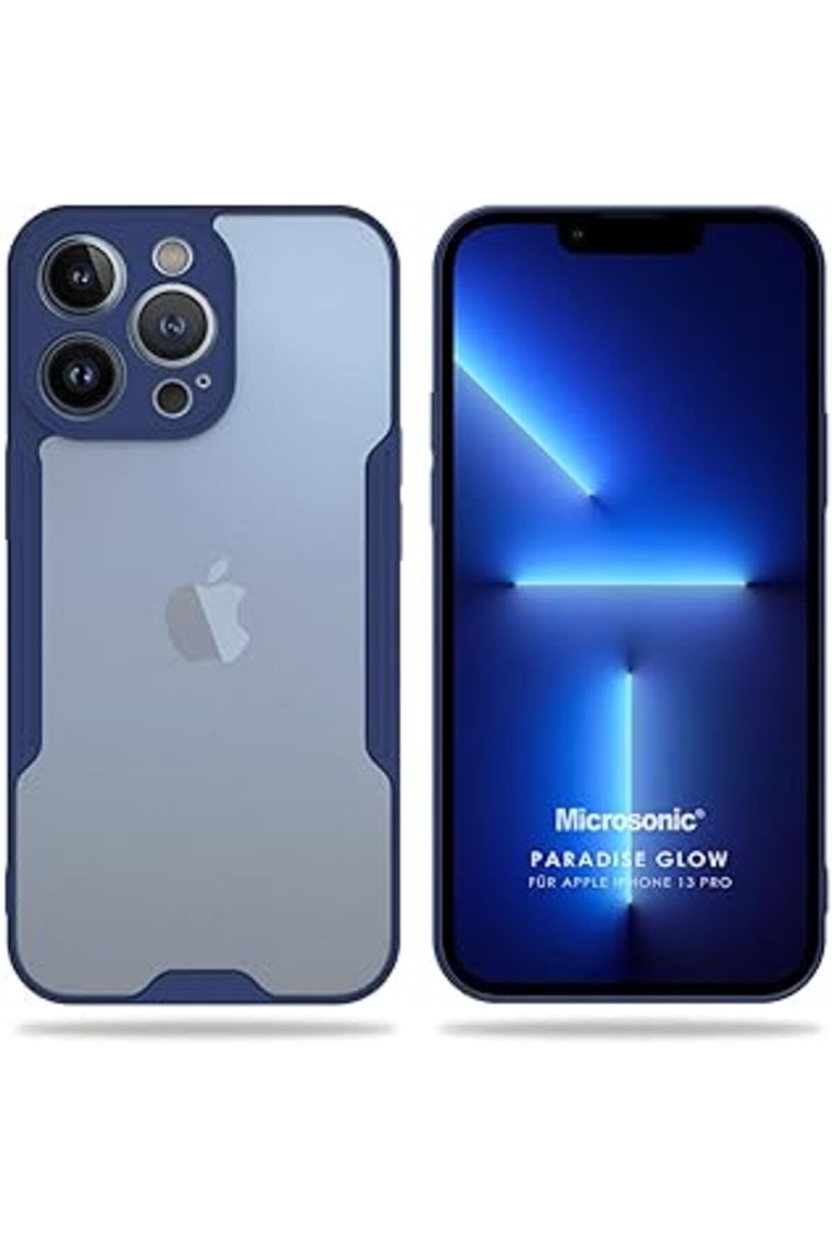 nerede bulurum Iphone 13 Pro Için Kılıf Paradise Glow Lacivert [Iphone 13 Pro Ile Uyumlu Kılıf -