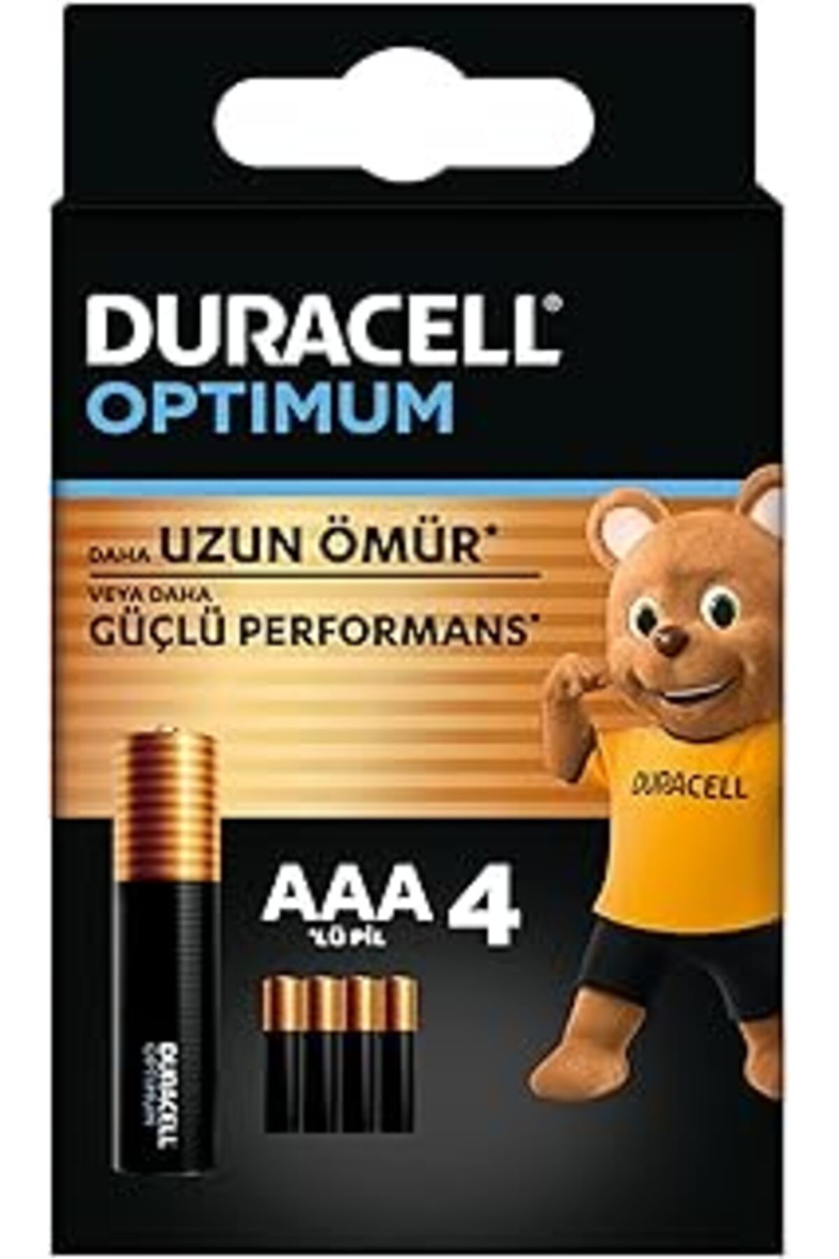 nazeninstoğu Dull Optimum Aaa Ince Kalem Pil (4’LÜ PAKET) - Alkalin Pil 1,5v - Pil Saklama Pak - Lr03 Mx2