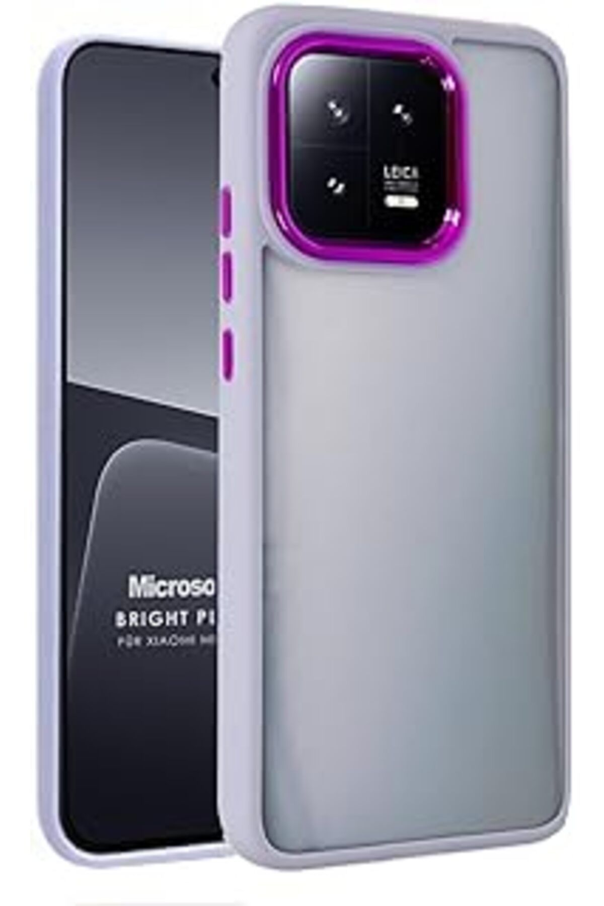 nerede bulurum Mi Mi 13 Pro Için Kılıf Bright Planet Lila [Mi 13 Pro Ile Uyumlu Kılıf - Lila]