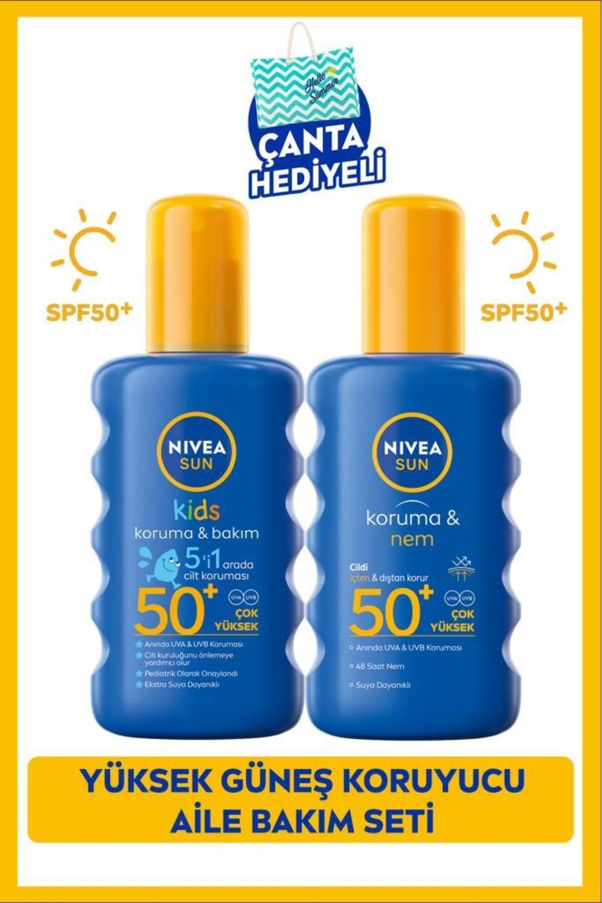 NIVEA Eşit Ve Hızlı - Çocuklar Için Hassas Güneş Koruyucu Spf50 200mlS.GÜZELLİK