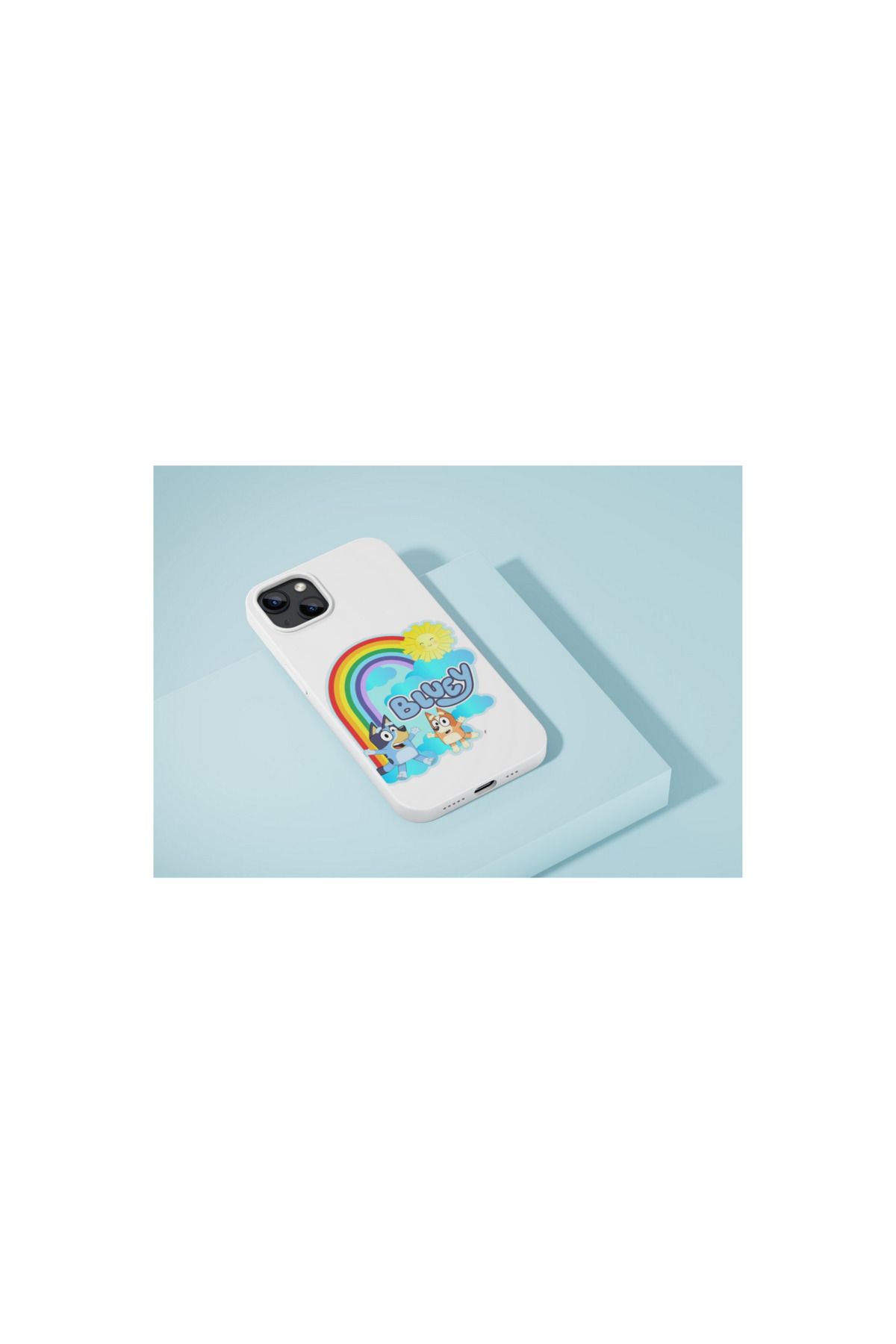 SOFTCASE BLUEY Iphone Tüm Modellere Uyumlu Kılıf Iphone 6,7,8,x,11,12,13,14,15,16 Plus