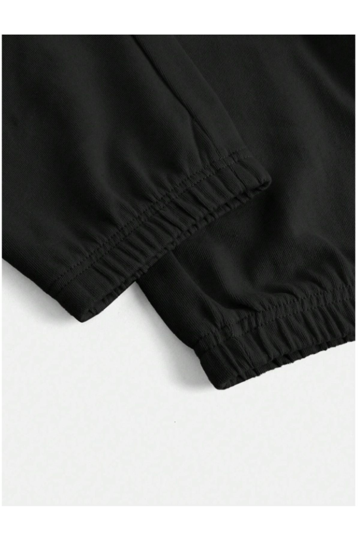 CAONNES-High Waist Relaxfit Jogger Sweatpants - 2 Thread Knitted Fabric Chafing Pants 7