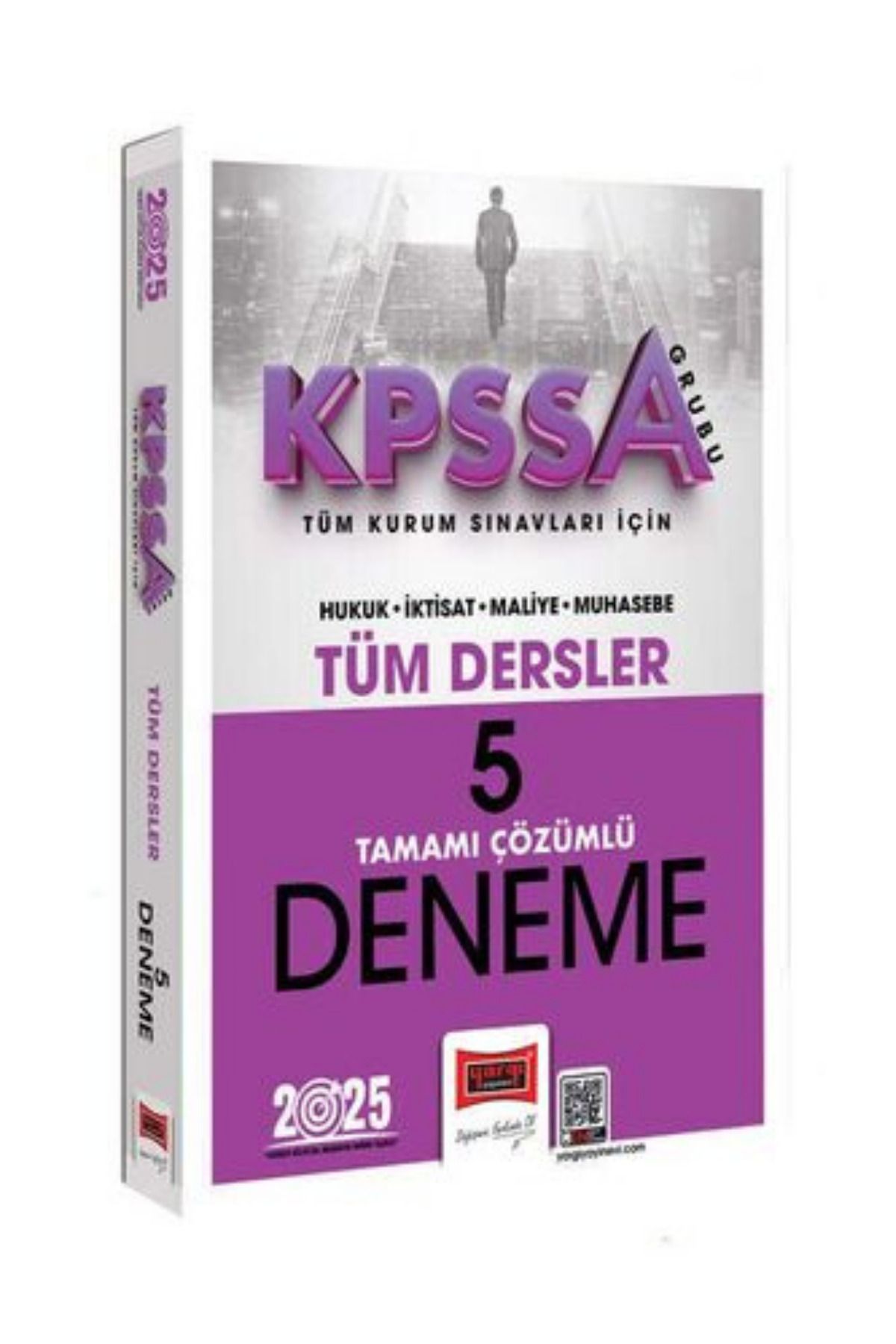 Yargı Yayınları Tüm Kurum Sınavları İçin KPSS-A Grubu Tüm Dersler - Tamamı Çözümlü 5 Sınav - Komisyon