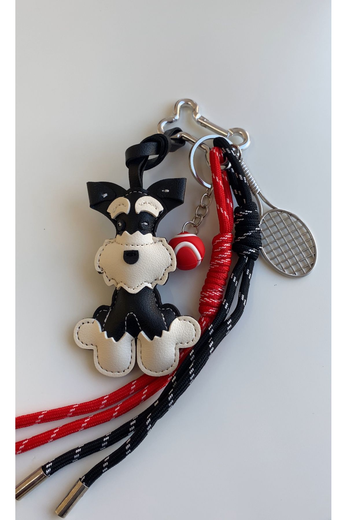 VİOLET ACCESSORİES KÖPEK FİGÜR ÇANTA CHARMI