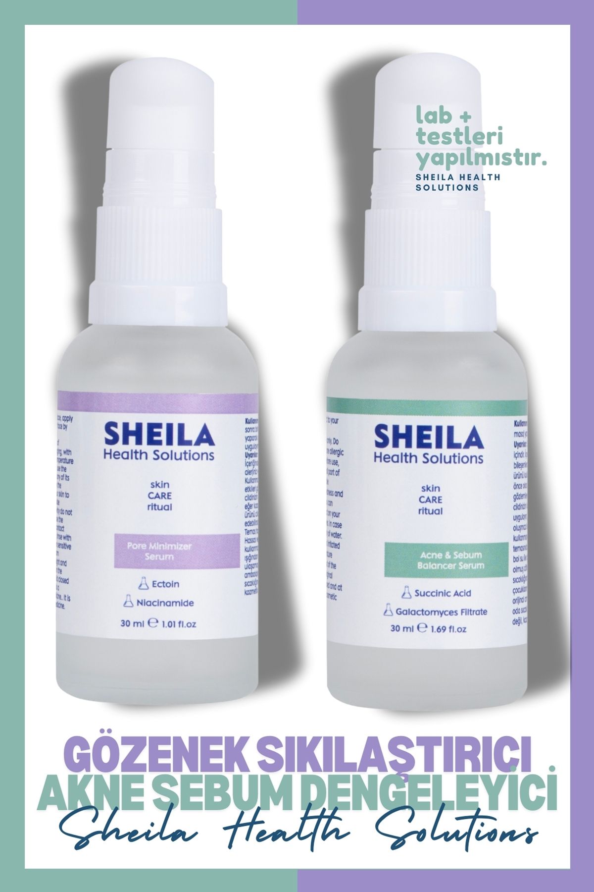 Sheila Health Solutions Gözenek Sıkılaştırıcı Sebum Dengeleyici Serum