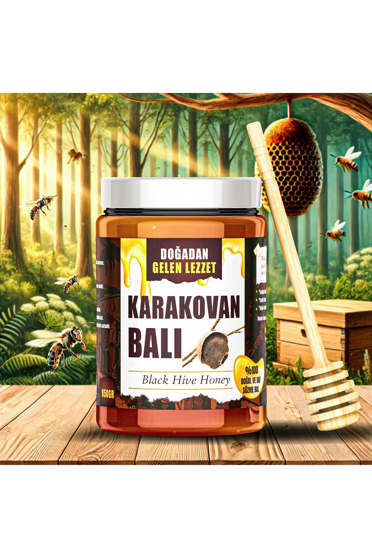 DOĞADAN GELEN LEZZET KARAKOVAN BALI 850Gr