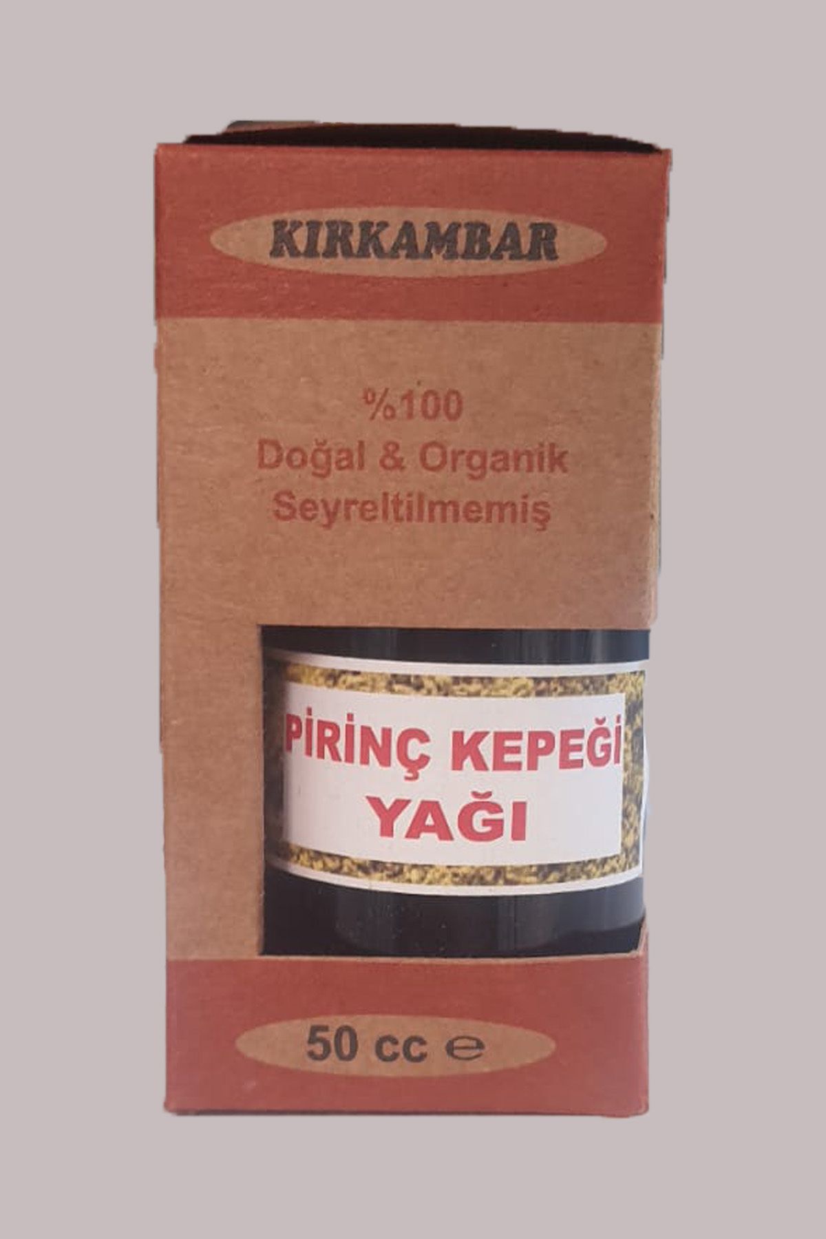 Kırkambar Krem Pirinç Kepeği Yağı 50 CC