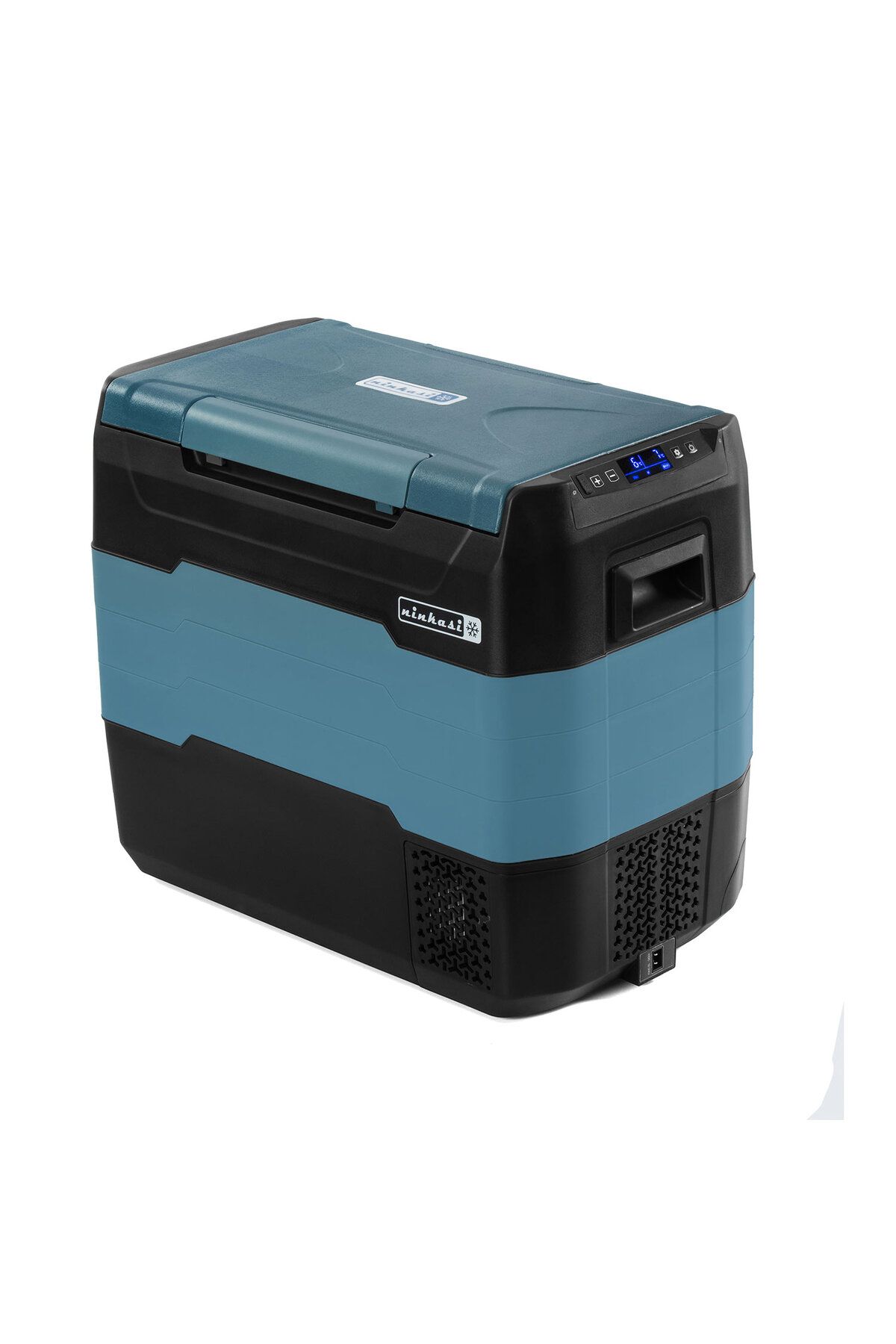 Ninkasi Karavan Tekne Oto Buzdolabı Çift Bölmeli Dijital Göstergeli 12/24 Volt 50 Litre NF3654