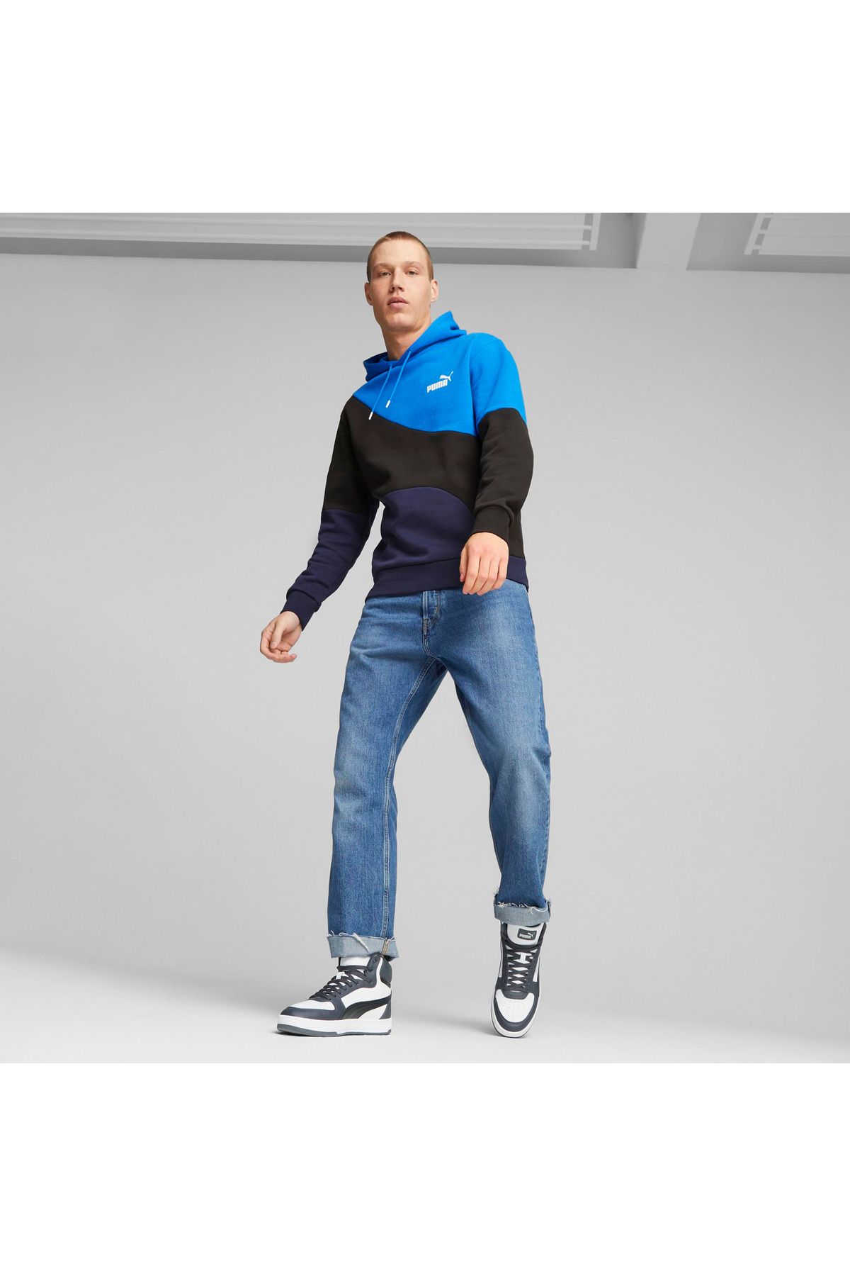 کفش ورزشی کژوال مردانه مشکی Caven 2.0 Mid Puma