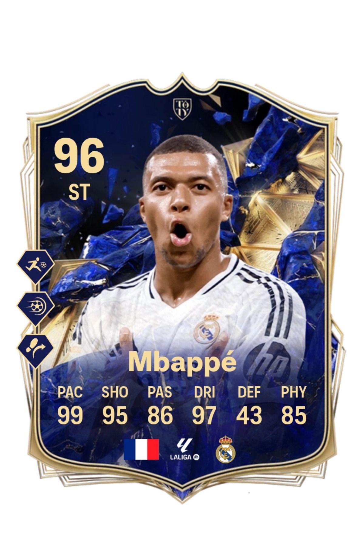 BERKANTTP Mbappe FC 25 TOTY Fut Card