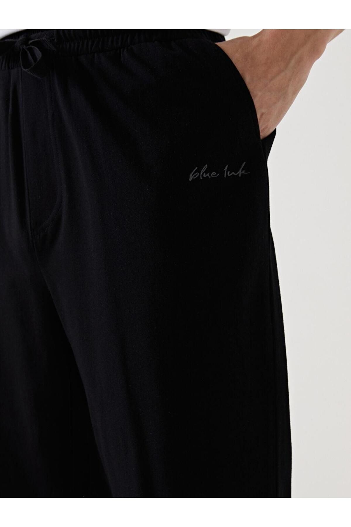 LC Waikiki-Standard Fit Men's Pajama Bottom Shorts 3