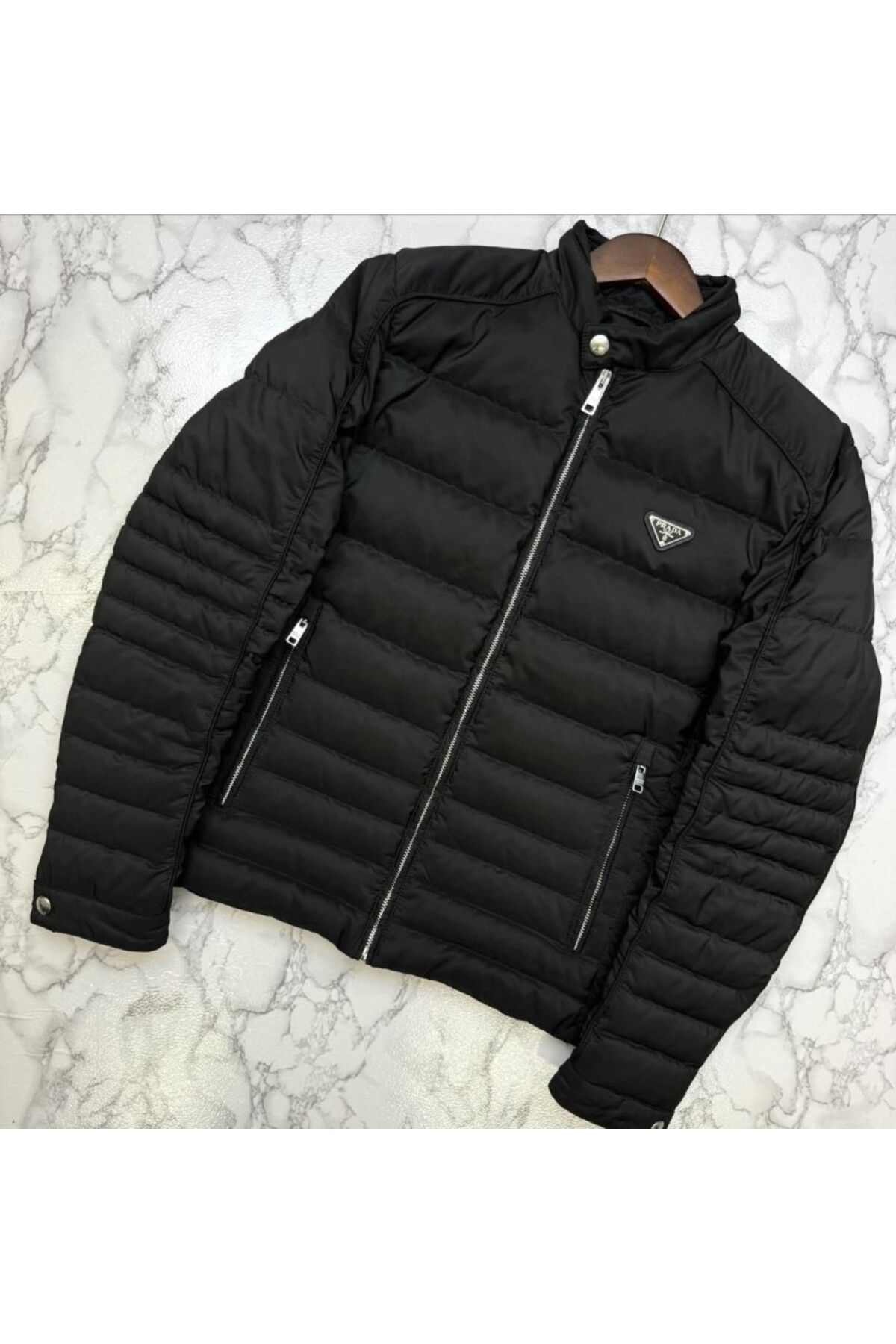 Prada Sport Quilted Re-Nylon Slim Jacket