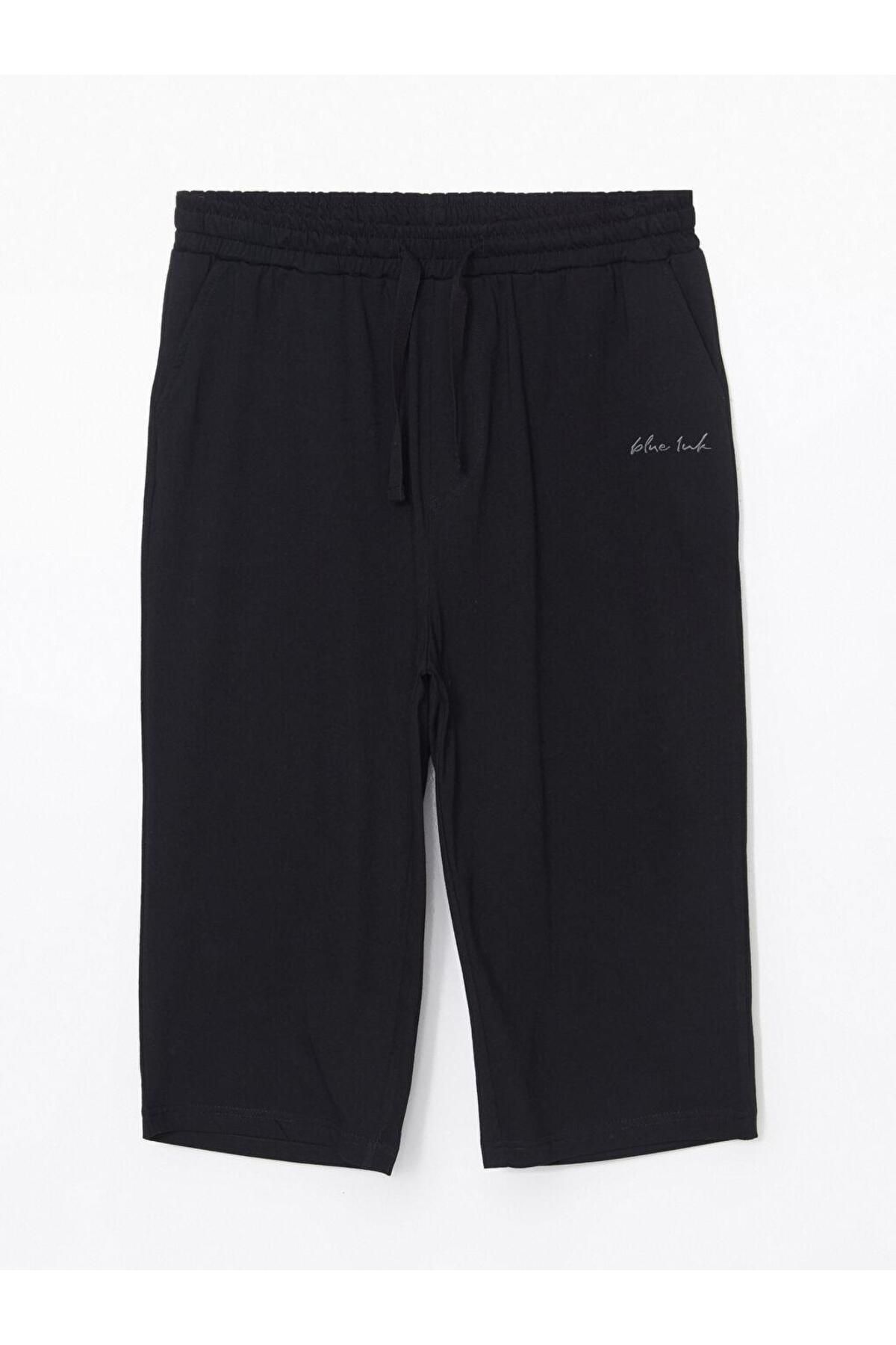 LC Waikiki-Standard Fit Men's Pajama Bottom Shorts 5