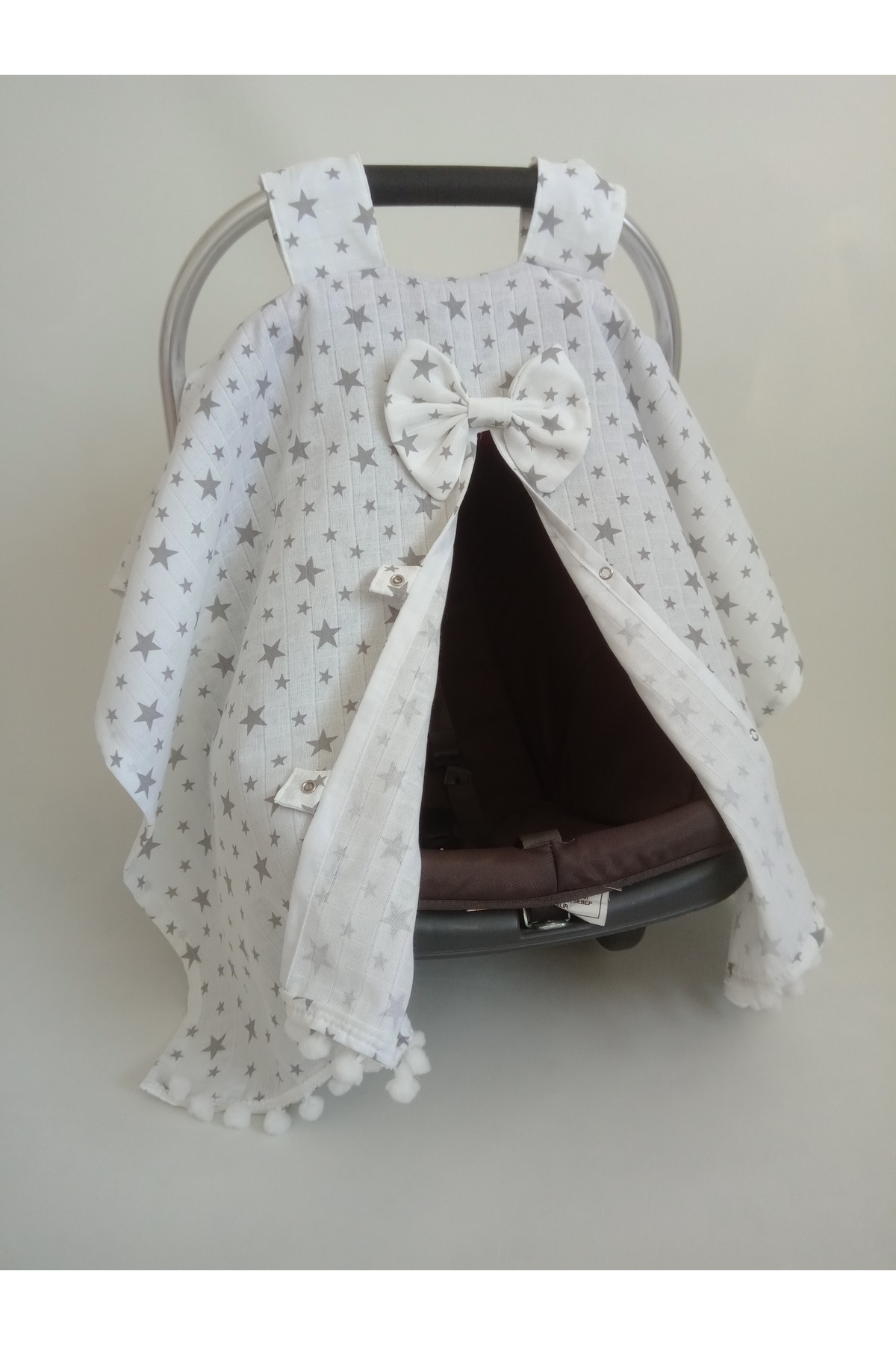 Wenaris % 100 pamuk muslin puset örtüsü fotoğrafı 2 (önizleme)