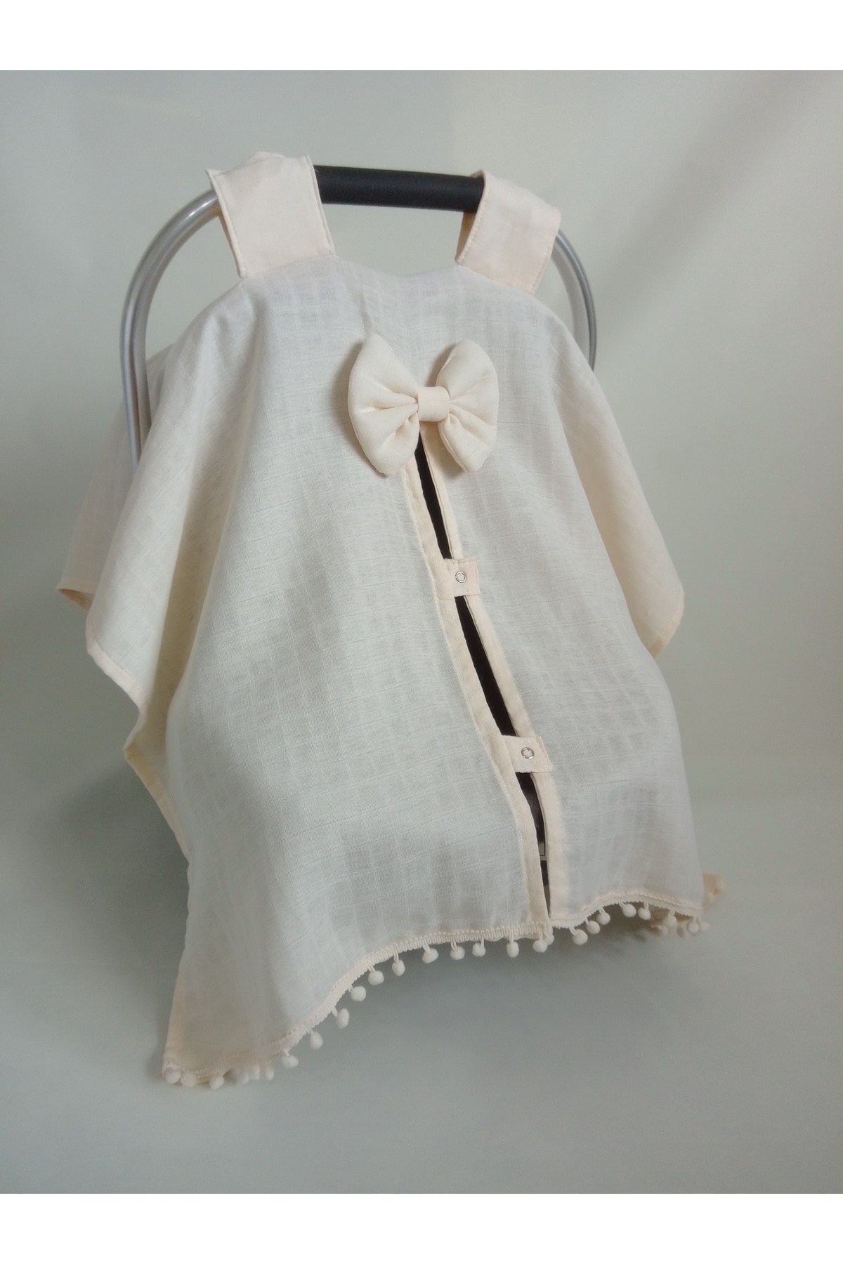 100% cotton muslin stroller cover