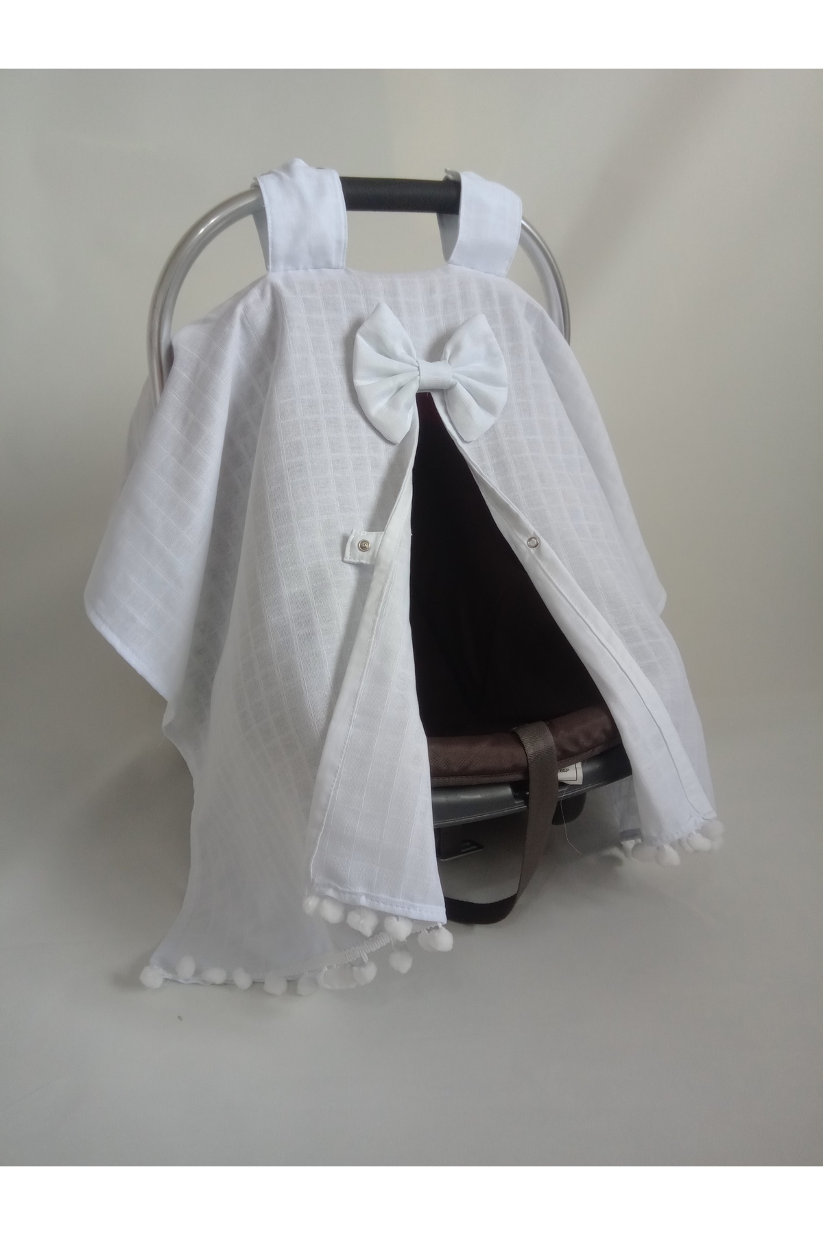 Wenaris % 100 pamuk muslin puset örtüsü fotoğrafı 2 (önizleme)