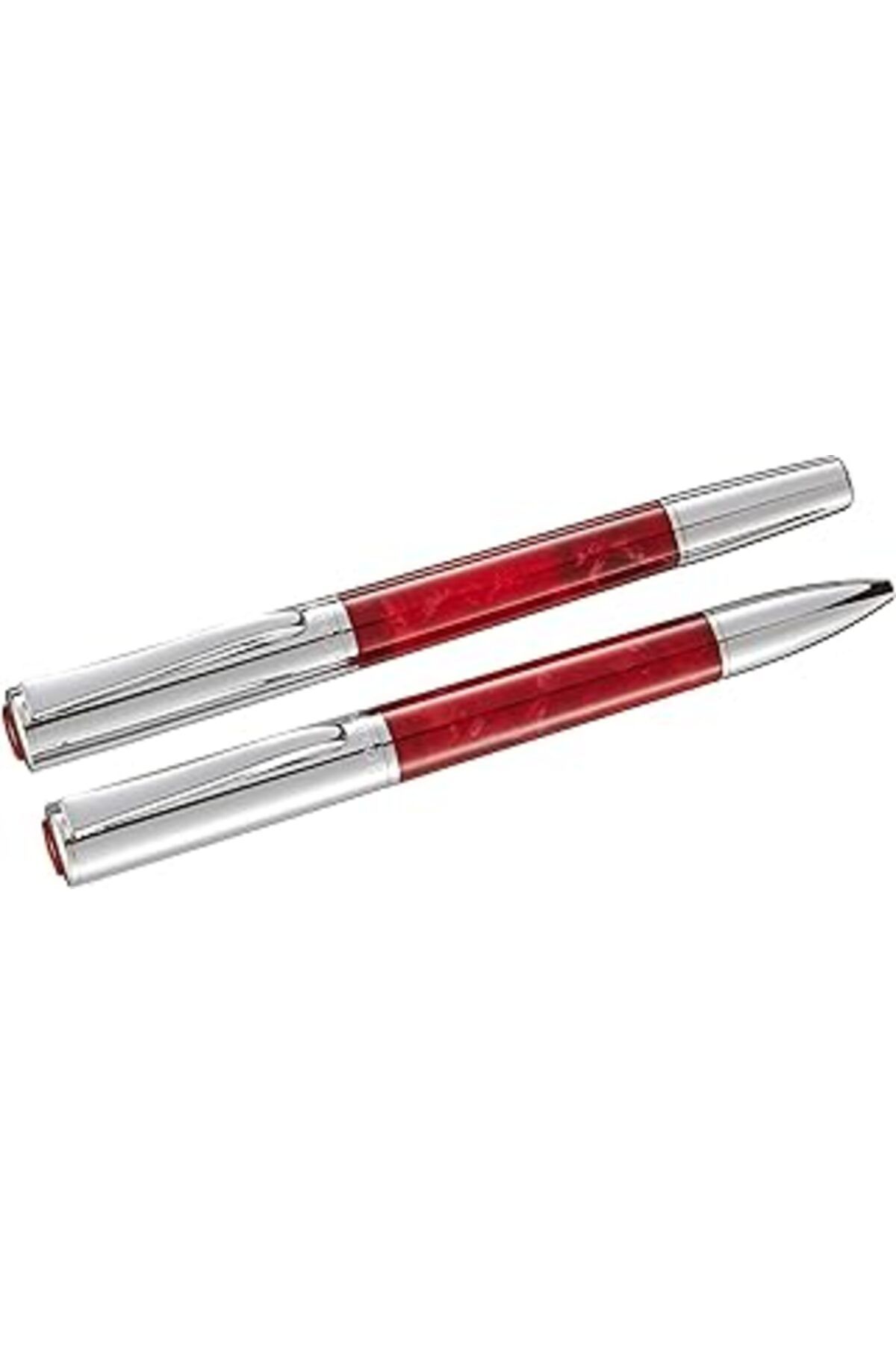 ebadi Steelpen Elite Serisi 5062 Elite Bordo Dolma Kalem+Tükenmez Kalem