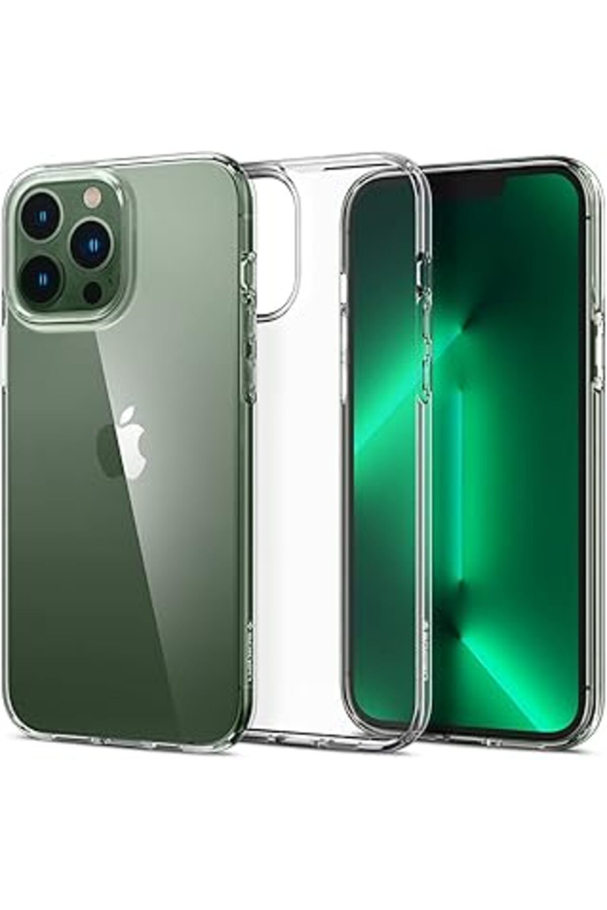 EDALKILIÇ Spigen Iphone 13 Pro Max Kılıf Liquid Crystal 4 Tarafı Tam Koruma - Acs03197