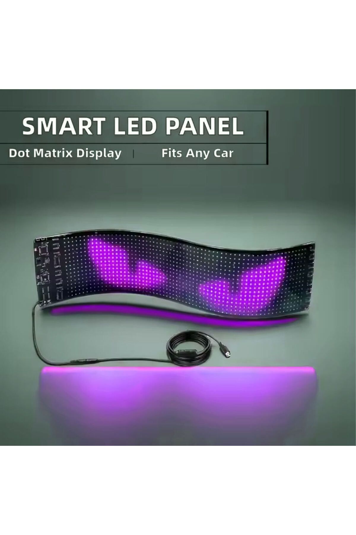 WASHA-90 cm Matrix Led Panel, Phone Controlled Led Screen, Large Size 1