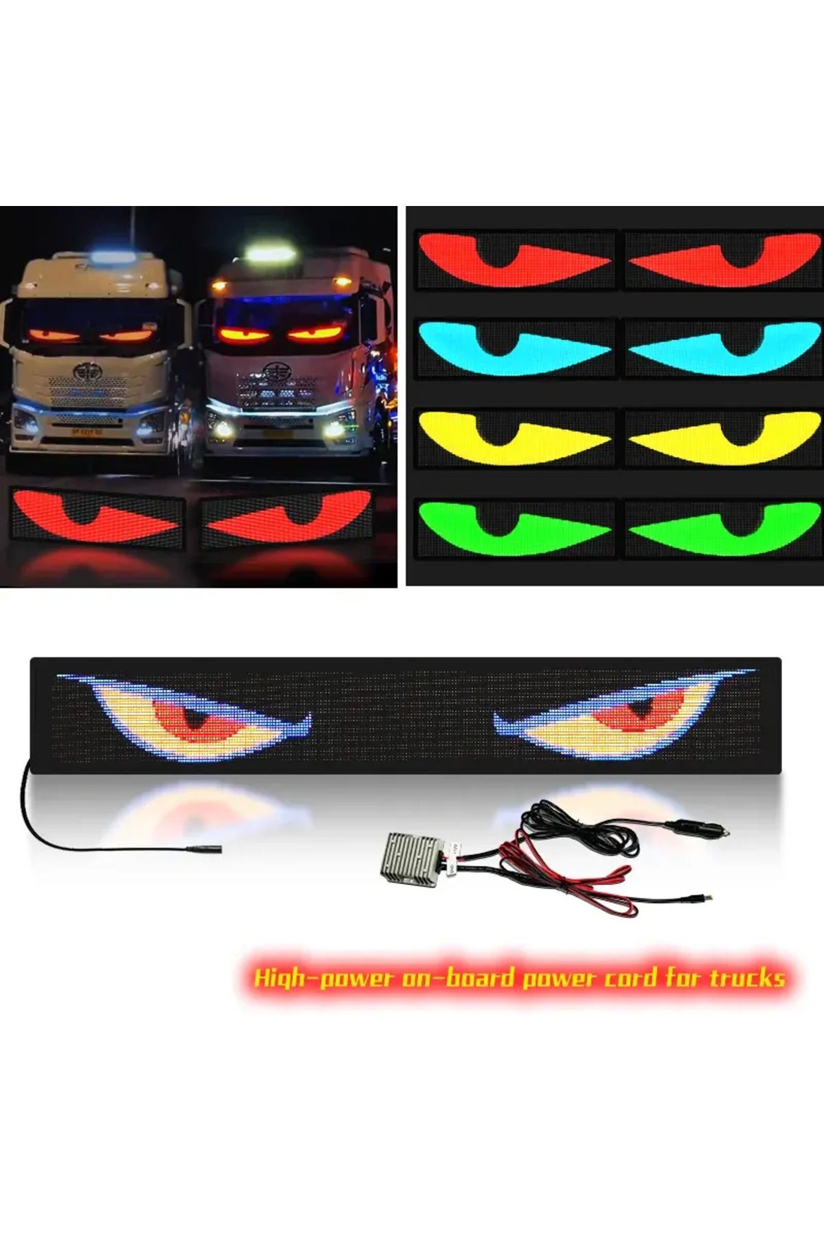 WASHA-90 cm Matrix Led Panel, Phone Controlled Led Screen, Large Size 5