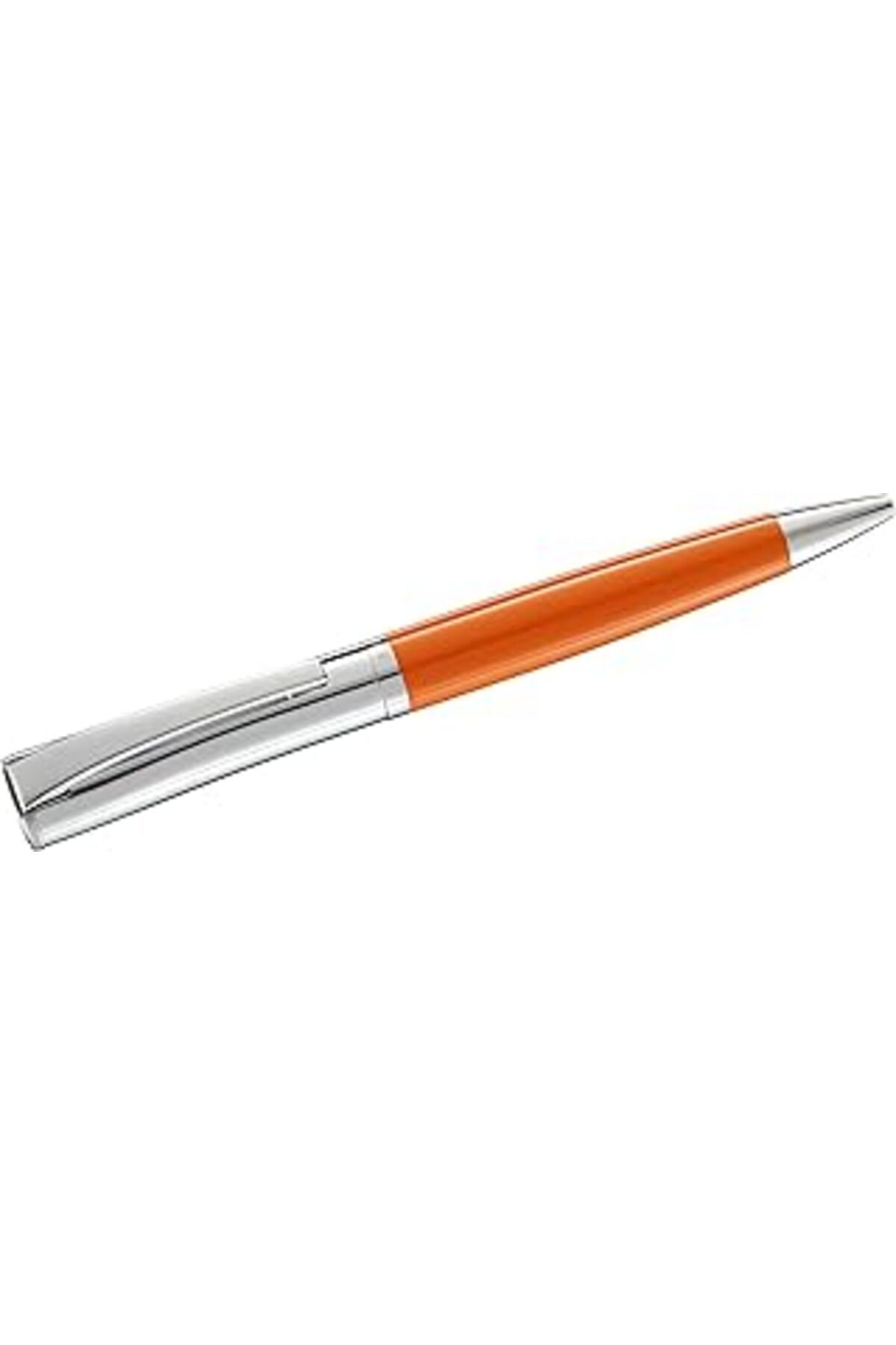 ShopZum Steelpen 913 Wood Ahşap Kutulu Oranj Tükenmez Kalem