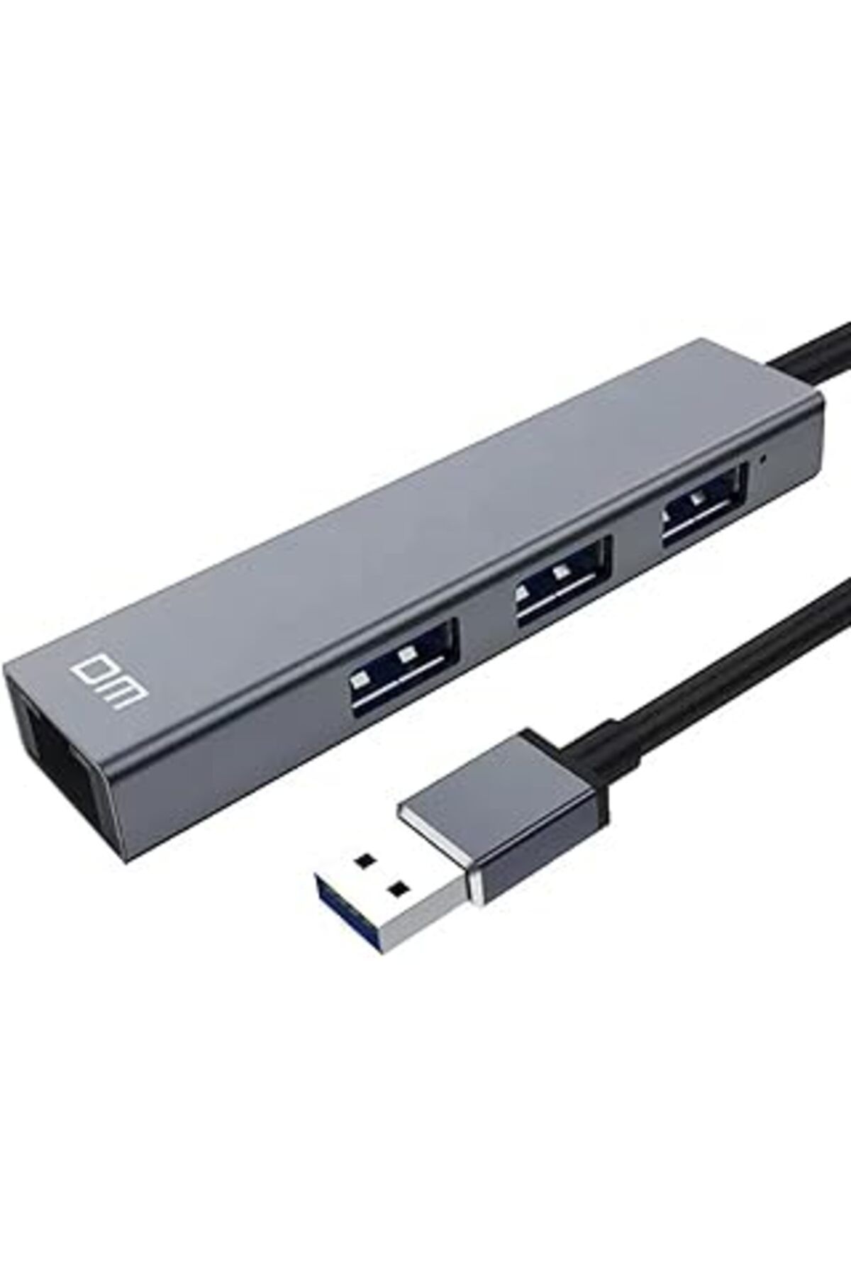 Epatim Dm Chb011 Usb To Rj45 100mbps Ethernet Ve Usb Çoklayıcı Dönüştürücü