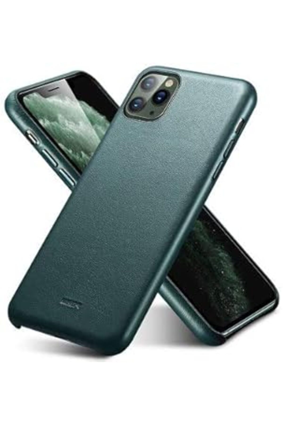 EDALKILIÇ Iphone 11 Pro Kılıf,Metro Leather,Pine Green