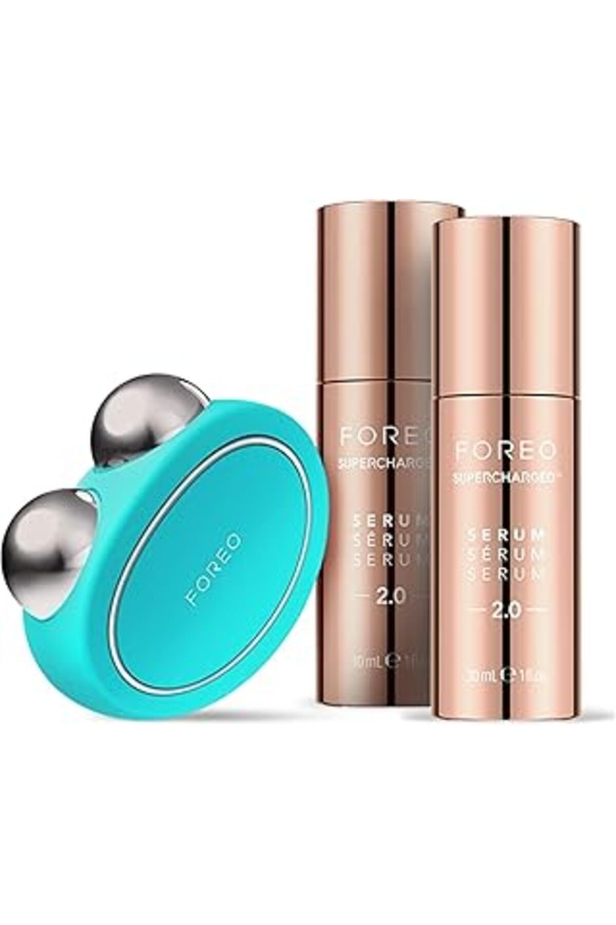 ebadi Foreo Forever Firm Paket - Mikro Akımlı Yüz Cihazı + 2 X İLetken Serum 30 Ml - Cilt Bakım