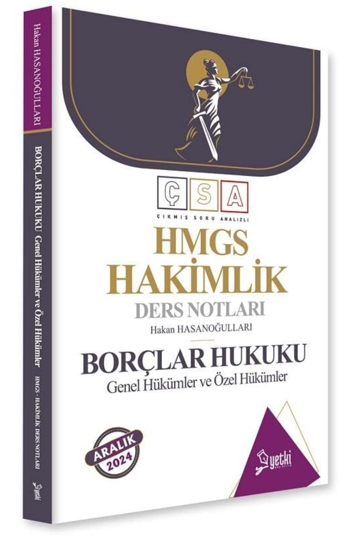 Yetki Yayıncılık Yetki HMGS Hakimlik Borçlar Hukuku Genel ve Özel Hükümler Ders Notları