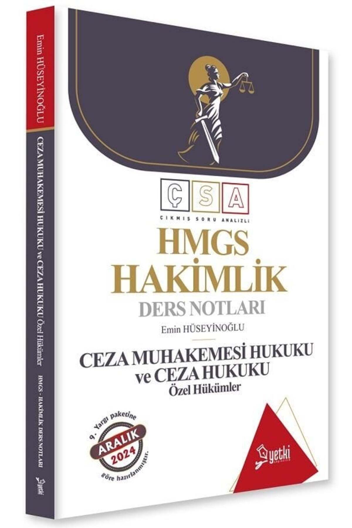 Yetki Yayıncılık Yetki  HMGS  Ceza Muhakemesi Hukuku ve Ceza Hukuku Özel Hükümler Ders Notları