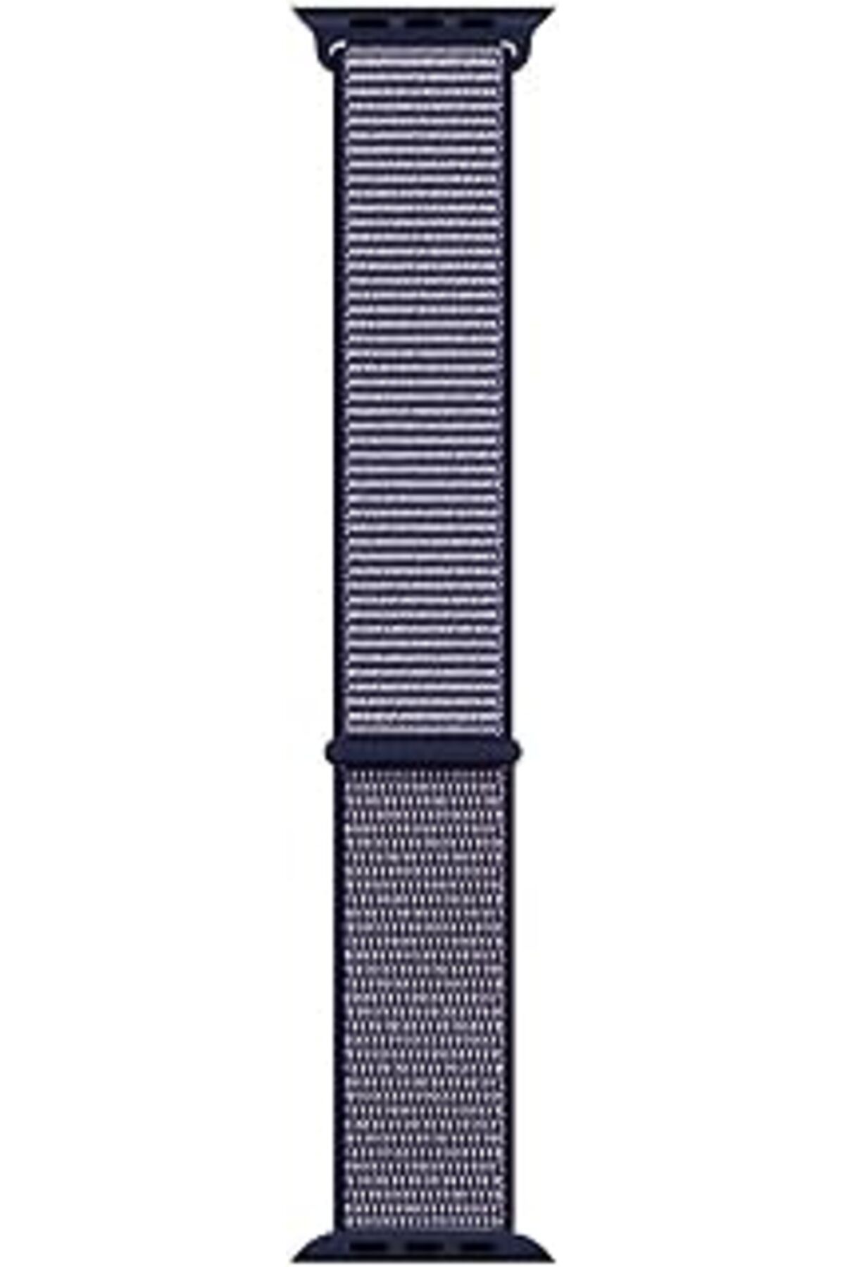 MAGNESİA Watch Series 1 42Mm Için Kordon Hasırlı Woven Midnight Blue