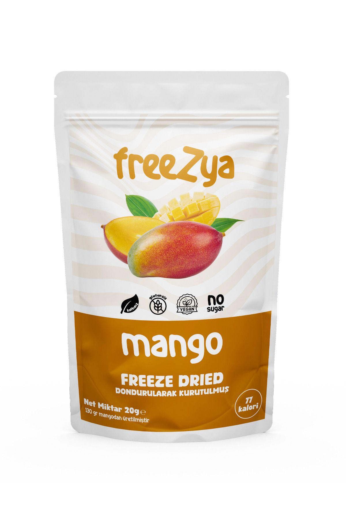 Piki Freezya Dondurularak Kurutulmuş Mango - 20 Gr