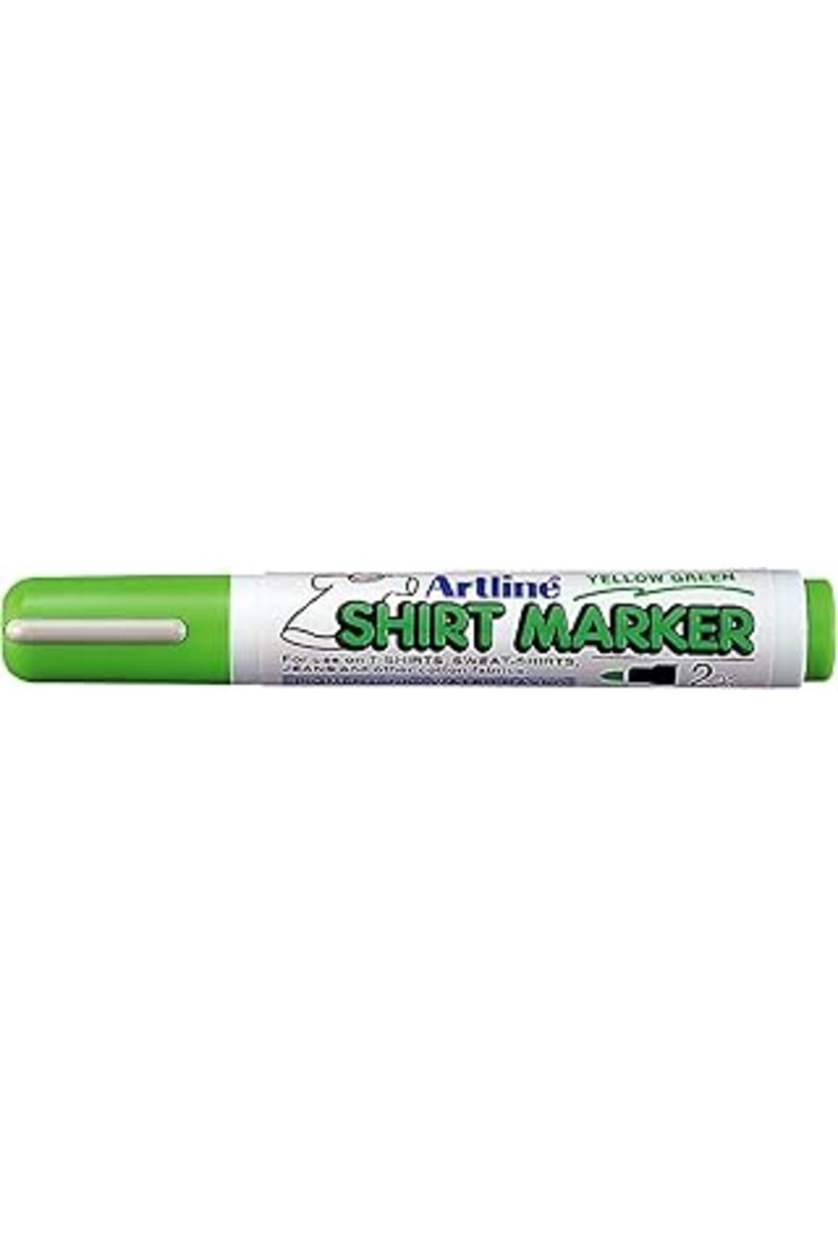 ebadi Artline Shirt Marker Tişört Markörü, Uç: 2, 0Mm, Fıstık Yeşili