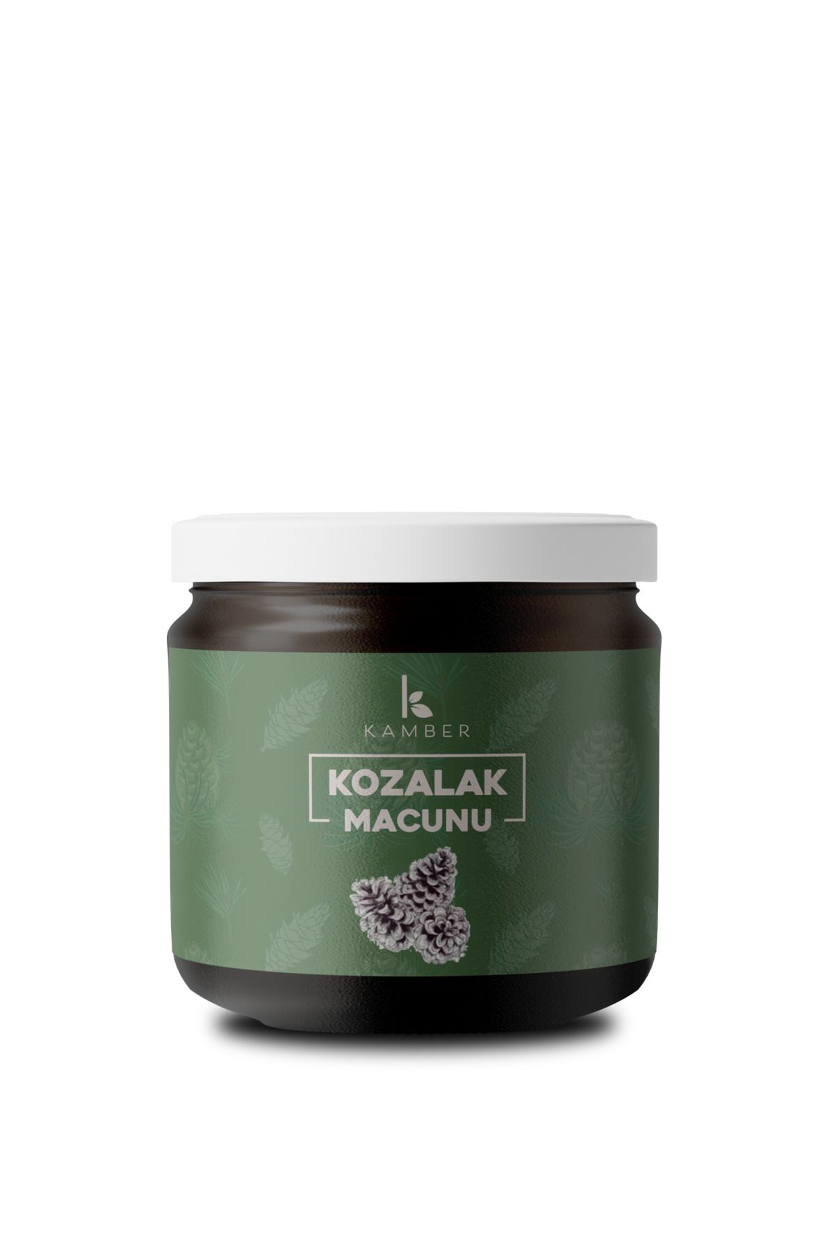 Kamber Doğadan Sağlığa Kozalak Macunu - 240gr (Bal, Andız Pekmezi, Zencefil ve Zerdeçallı Eşsiz Karışım)