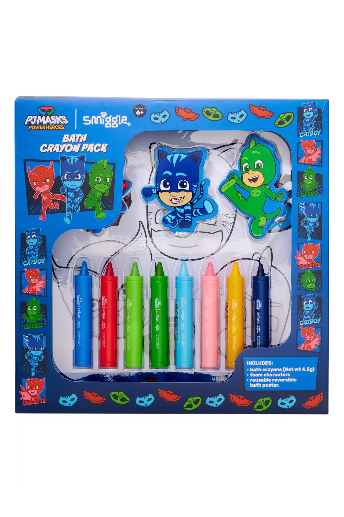 SMIGGLE PJ MASKS PİJA MASKELİ BOYAMA SETİ