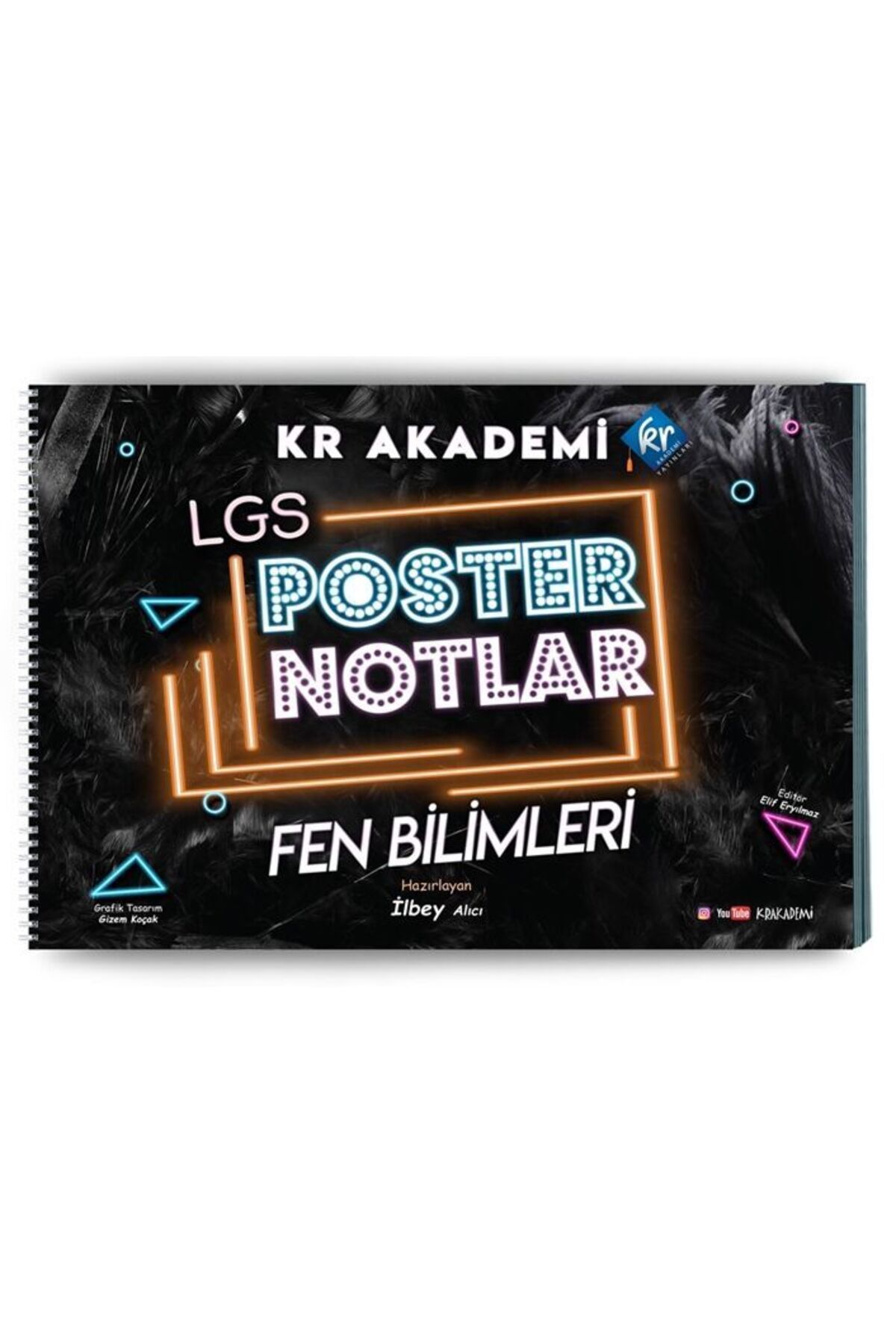 Ankara Kitap Merkezi LGS Fen Bilimleri Poster Notlar KR Akademi