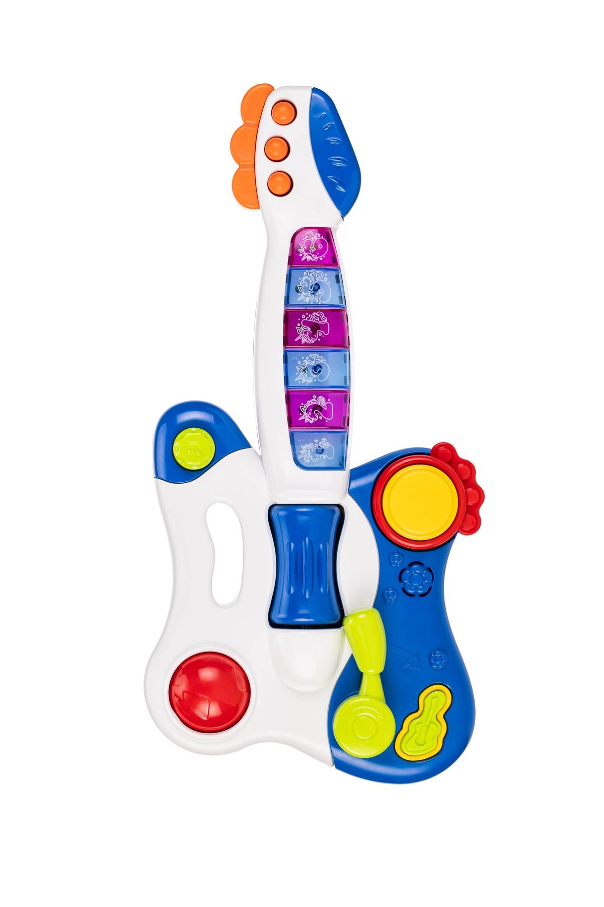 NINI BABY Işıklı Müzikli Gitar Beyaz