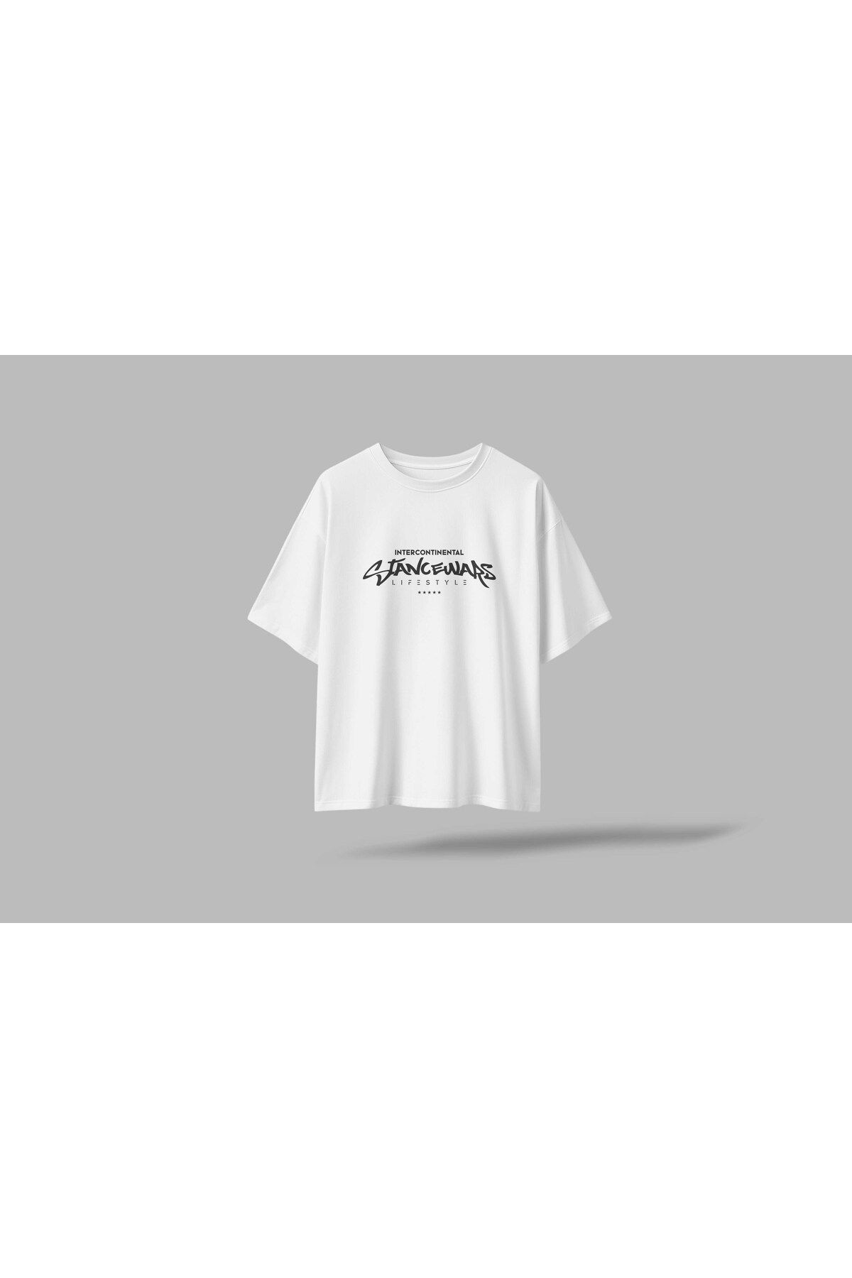 BERİLDEN Stancewars Komik Yazılı Esprili Baskılı Oversize T-Shirt Unisex