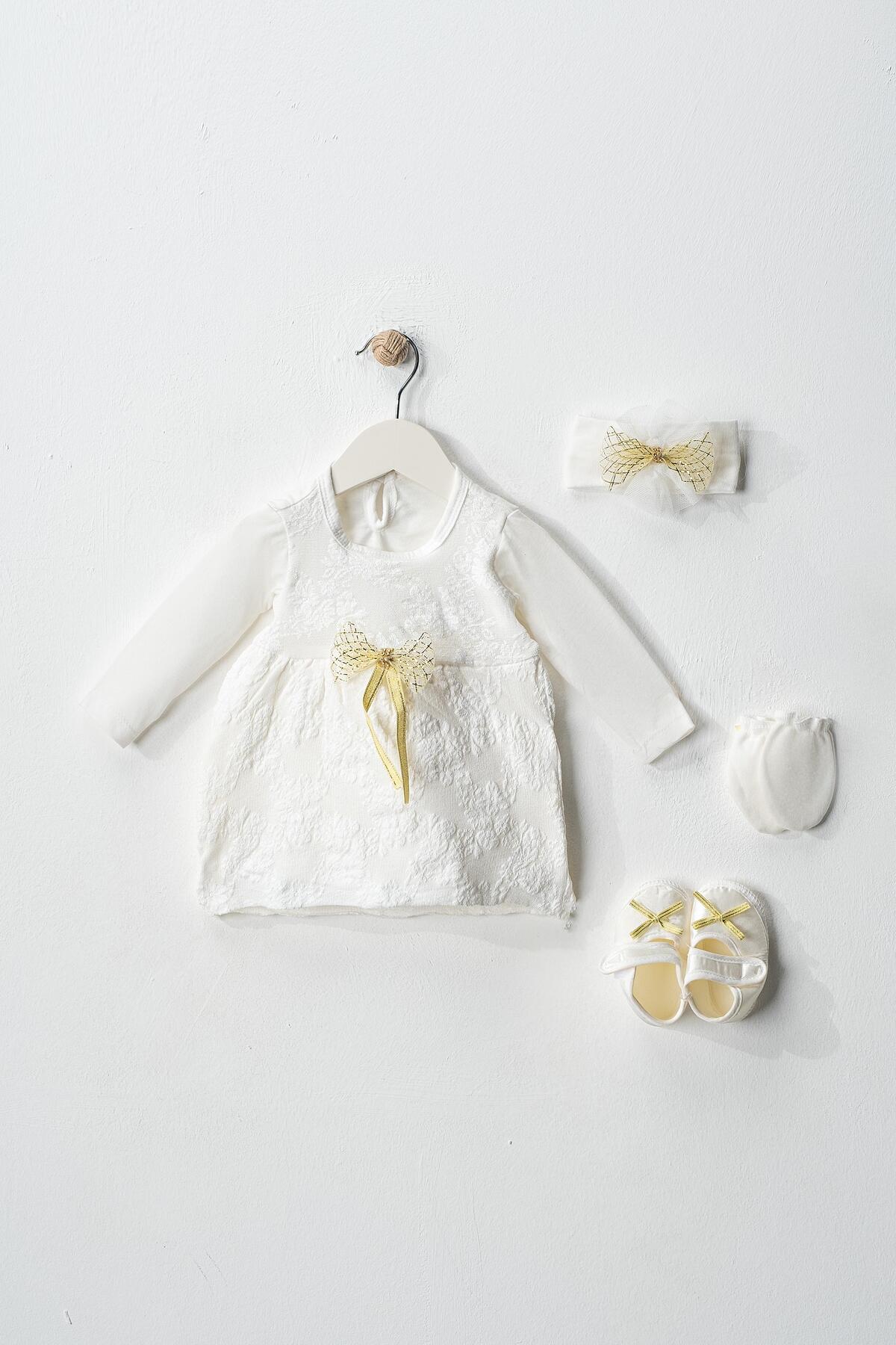 By Cwhr Kız Bebek Mevlüt Takımı Kız Bebek Mevlüt Elbisesi Kız Bebek Doğumgünü Elbisesi Bebek Mevlüt Elbise fotoğrafı 2 (önizleme)