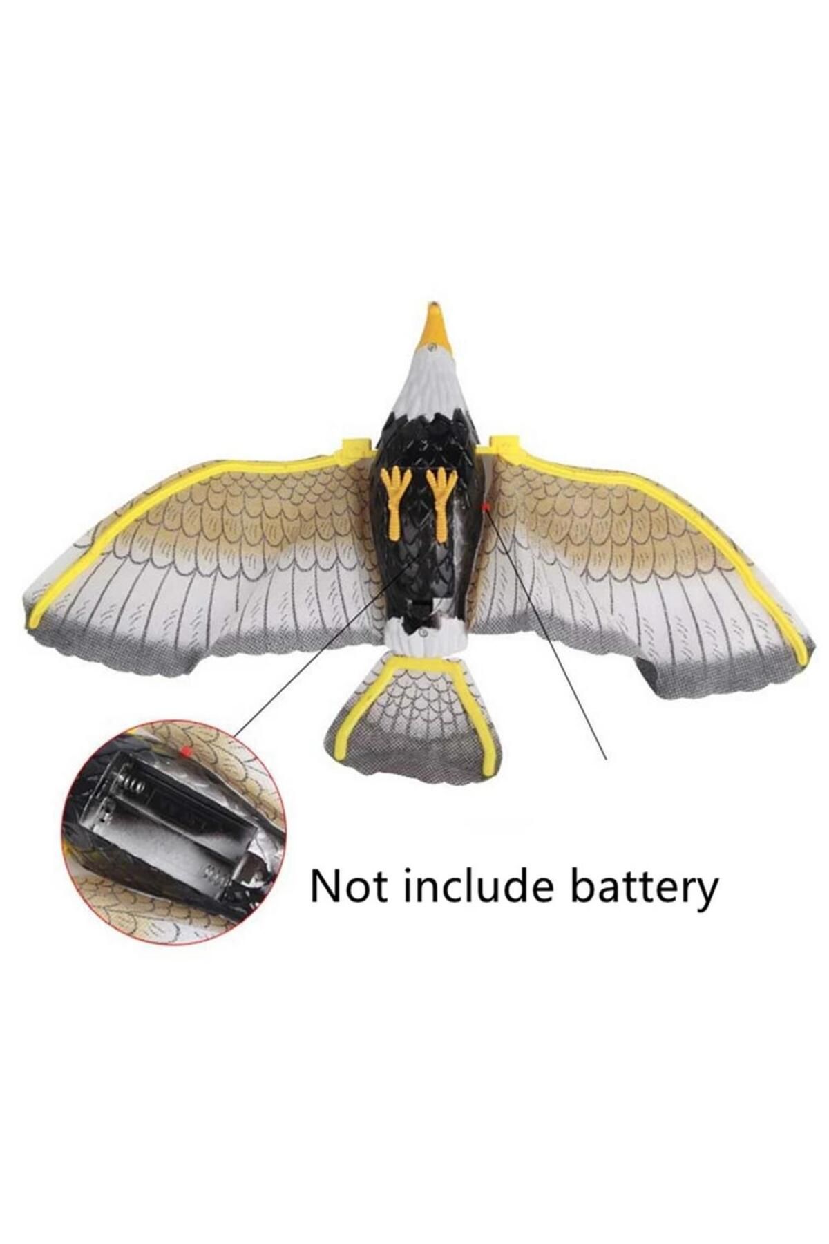 TİNEKE-Ceiling Hanging Cat Toy - Animated Eagle Bird 6