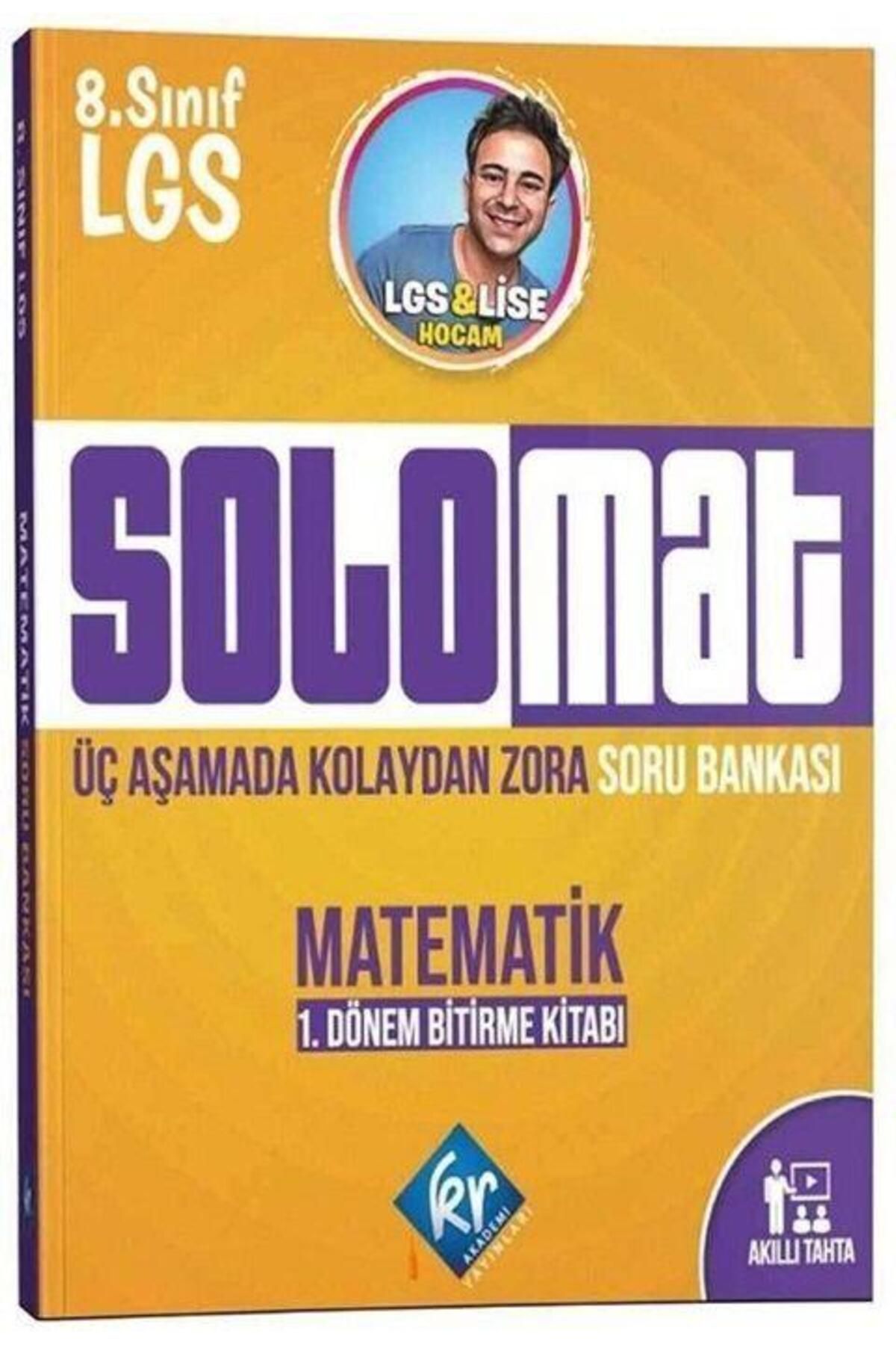 Ankara Kitap Merkezi 8. Sınıf LGS Matematik Solomat 1. Dönem Soru Bankası KR Akademi