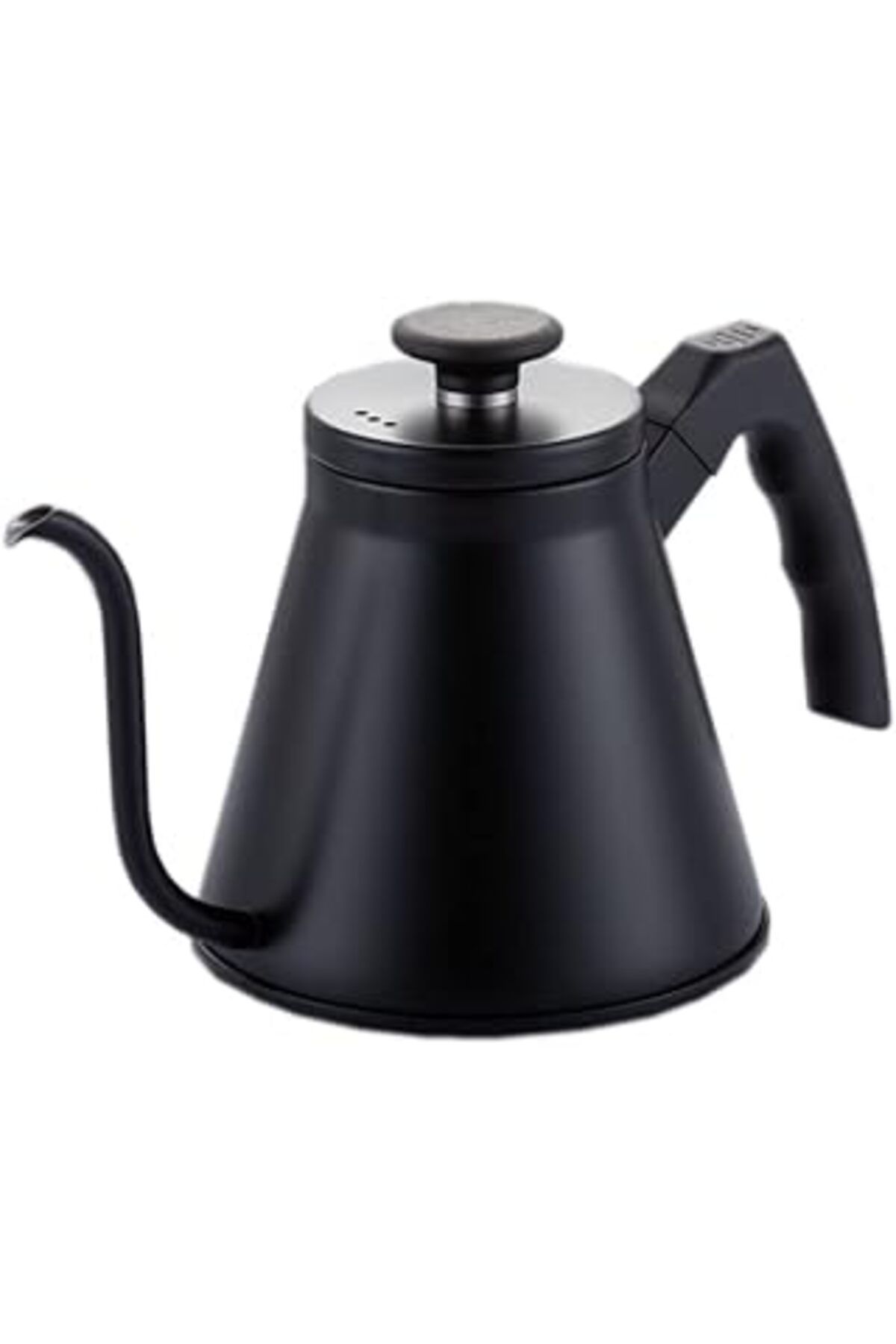 ALKAP Barista Kahve Goosek Kettle - Çelik Kahve Demleme Dripper Kettle - İNdüksiyonlu - Paslanm