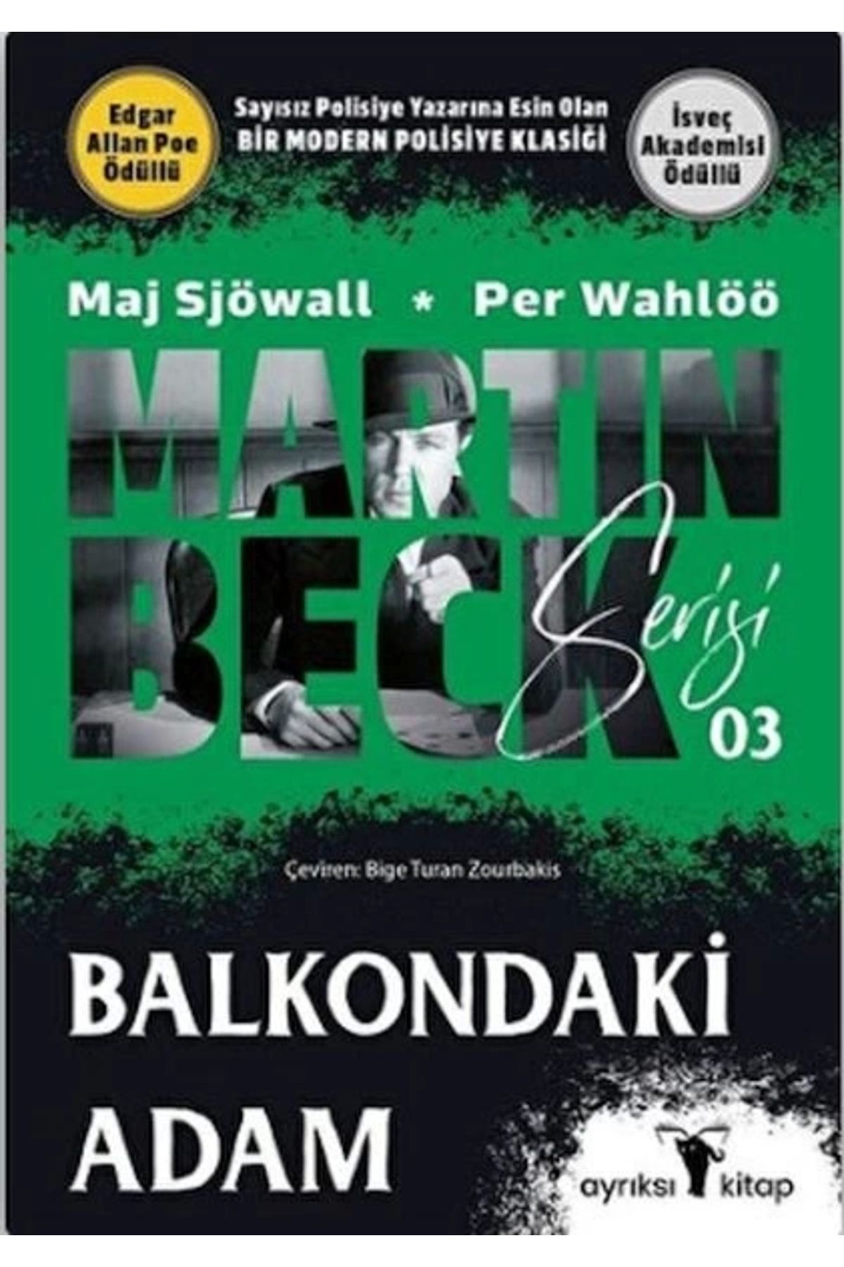 Ayrıksı Kitap Balkondaki Adam - Martin Beck Serisi 3