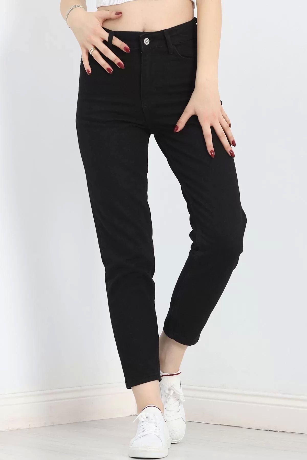 ufukmoda Mom Boyfriend Jeans Siyah - 20432.1778.