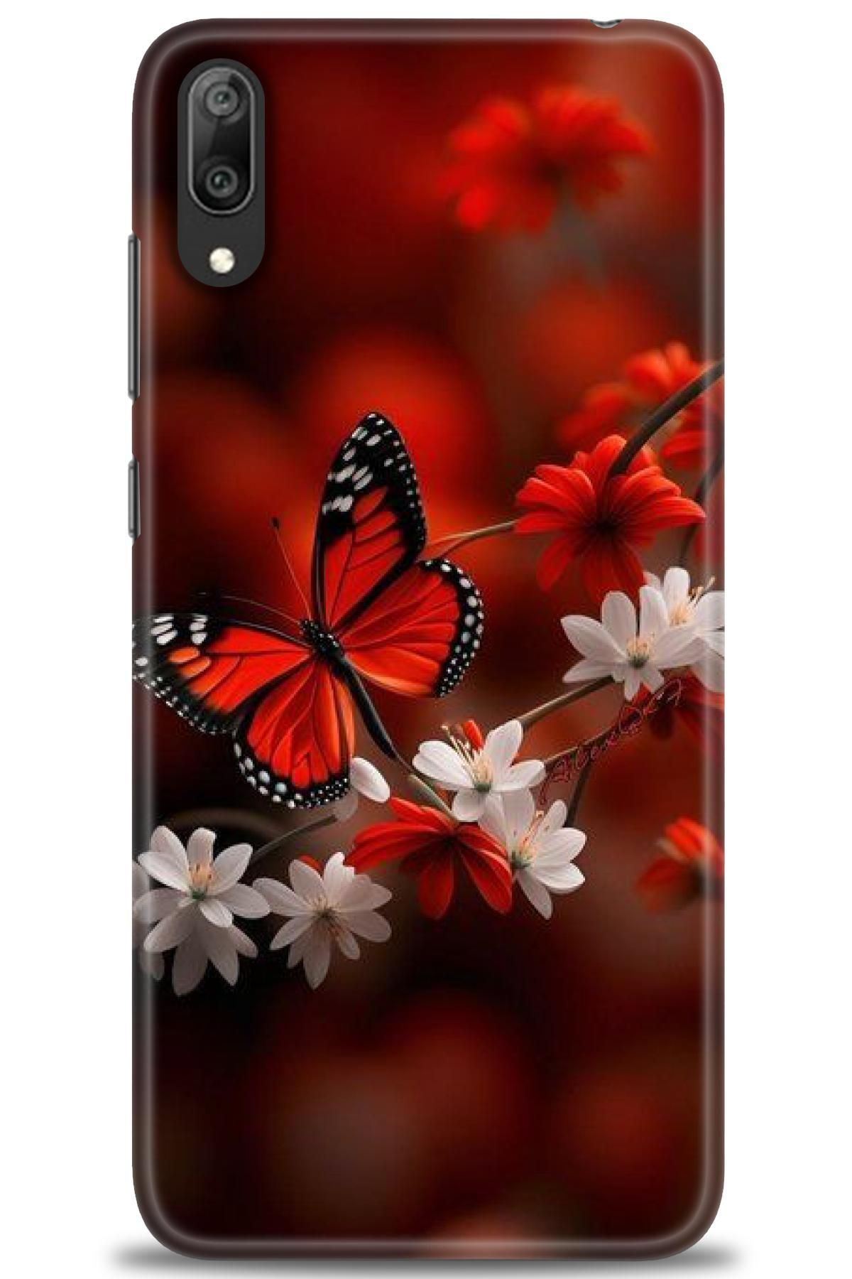 CooperTech Huawei Y7 Prime 2019 İle Uyumlu HD Baskılı Silikon Kılıf - Baskılı FullHDTasarımlar  - 616